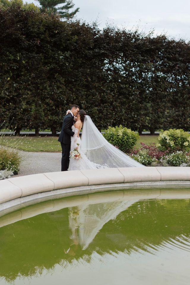 Featured photo from Romance Filled The Garden at Elm Bank for This Breathtaking Wedding