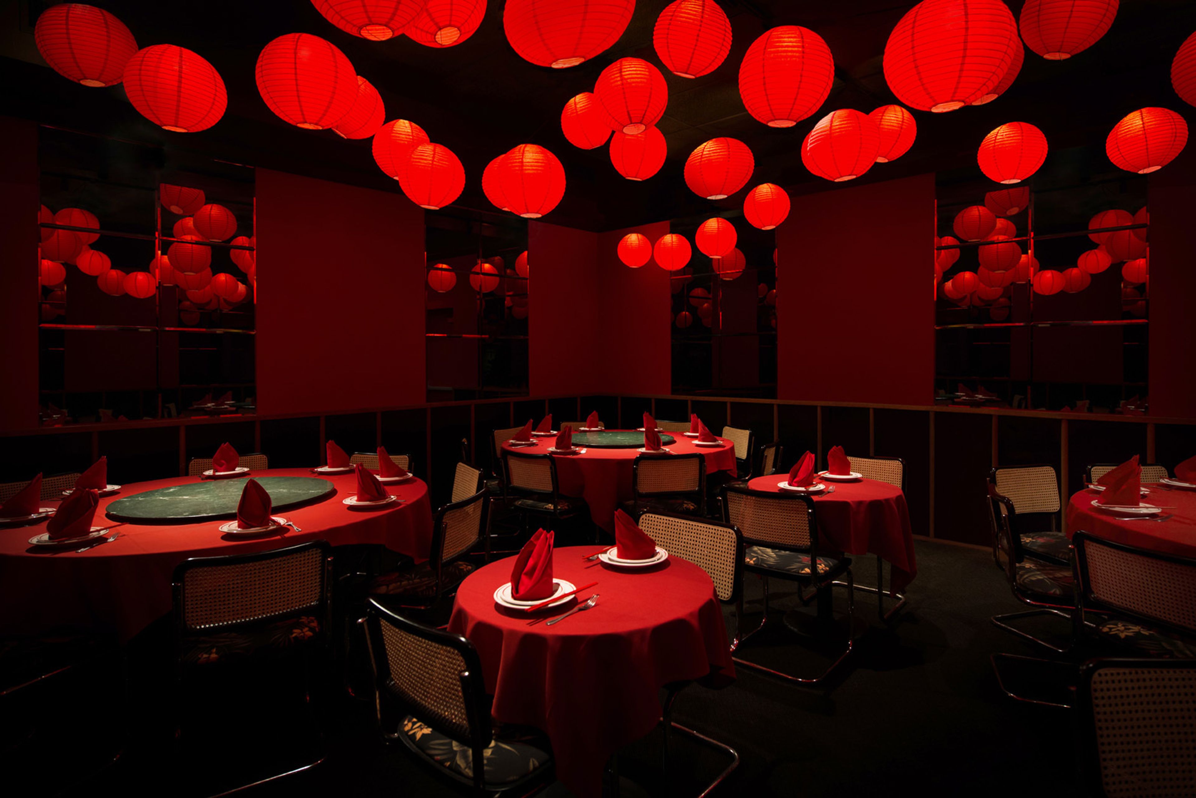 Back Dining Room, an event space at Genghis Cohen