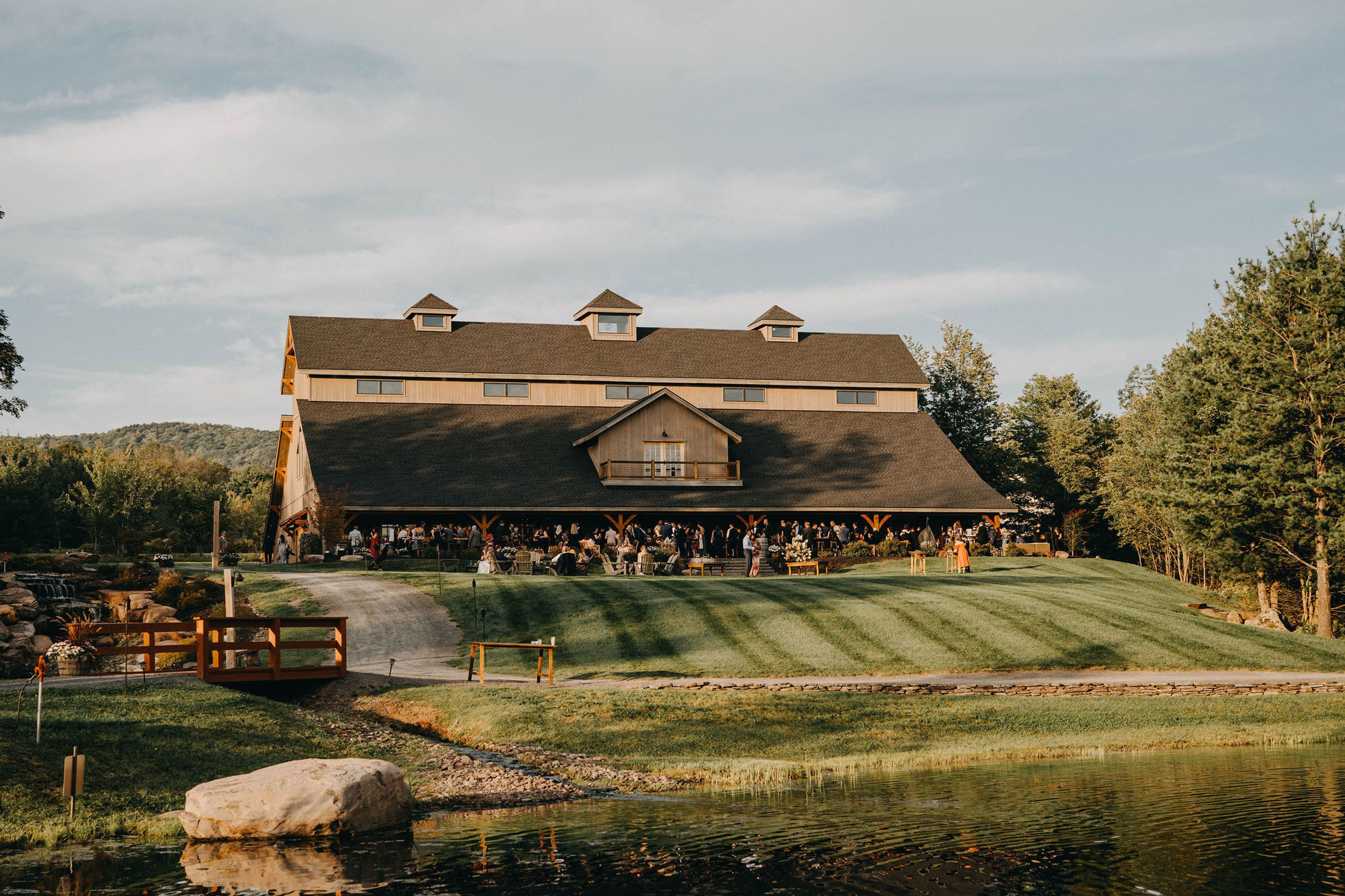 The Barn, an event space at Windham Manor