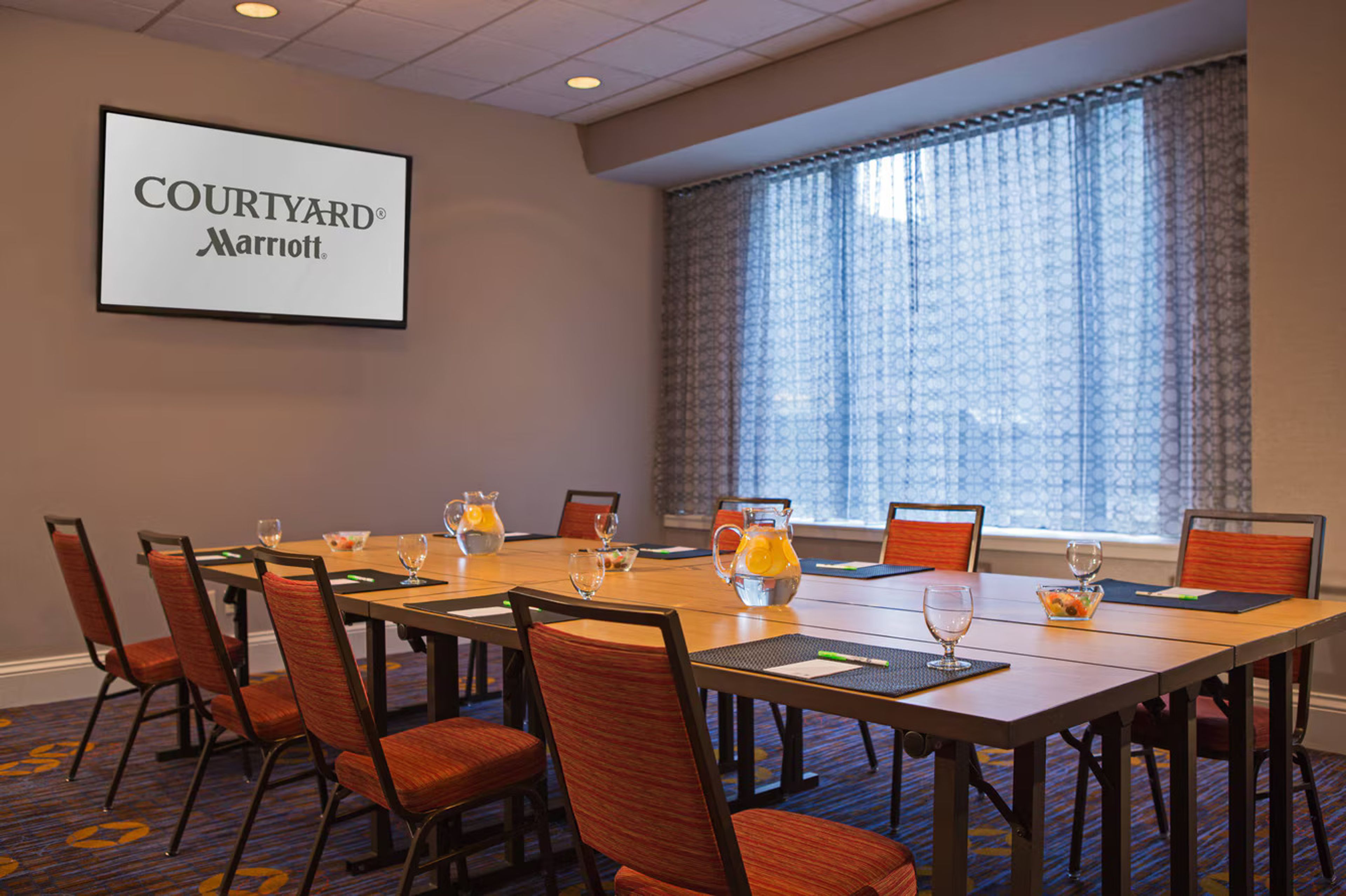 Macmillan Room, an event space at Courtyard Manhattan Midtown East