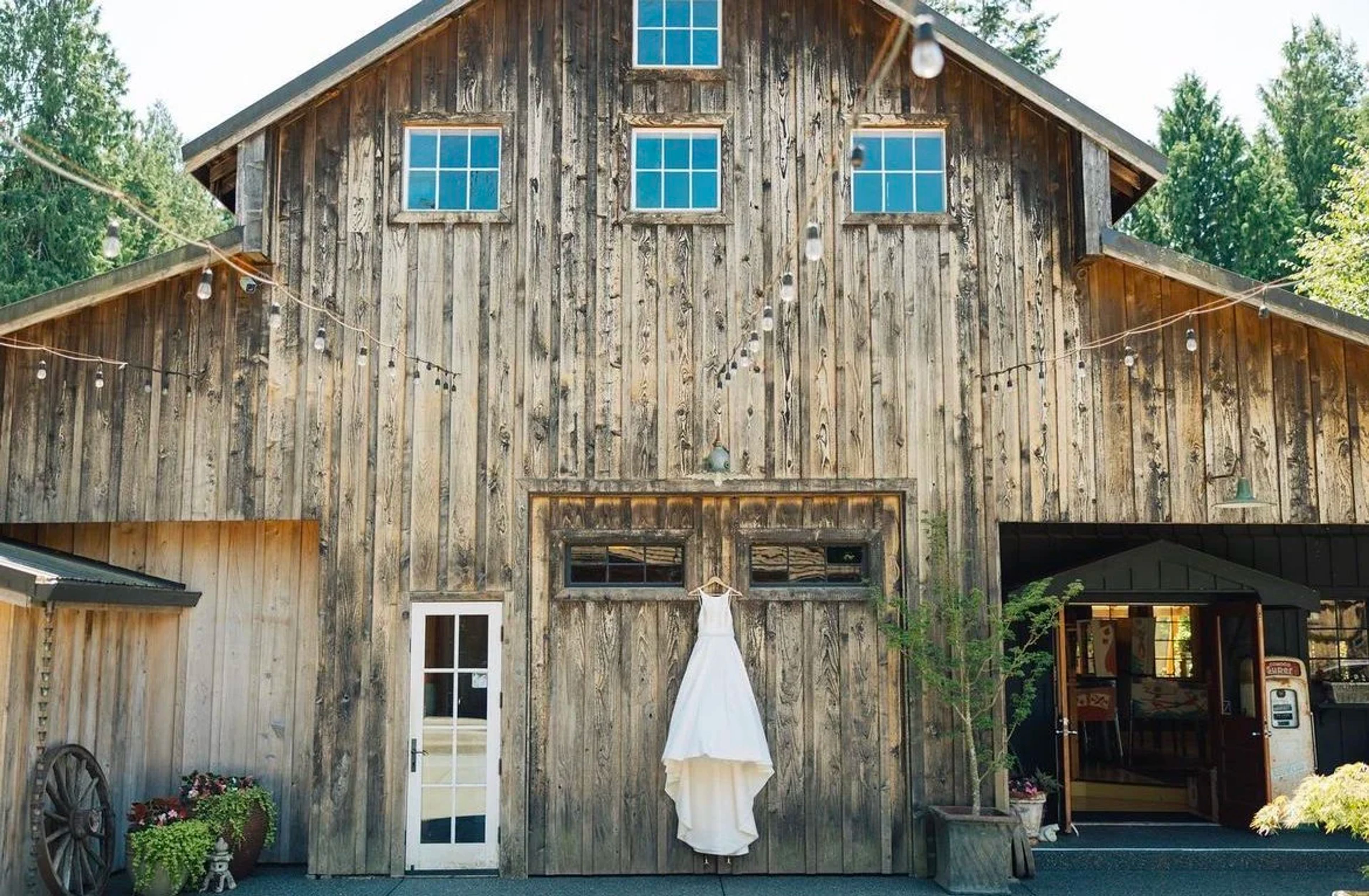 The Barn, an event space at Red Cedar Farm