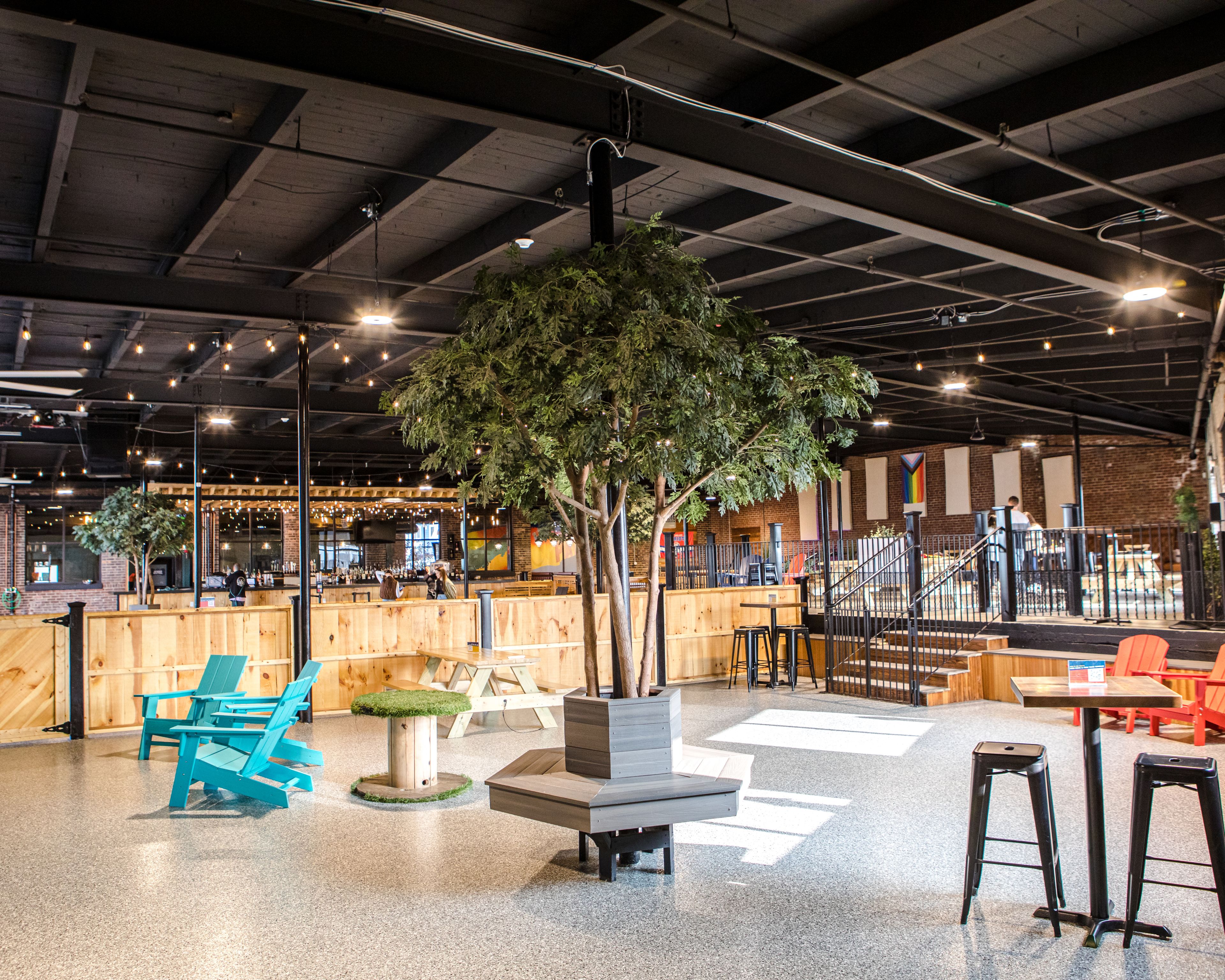 Off-Leash Private Park, an event space at Park-9 Dog Bar