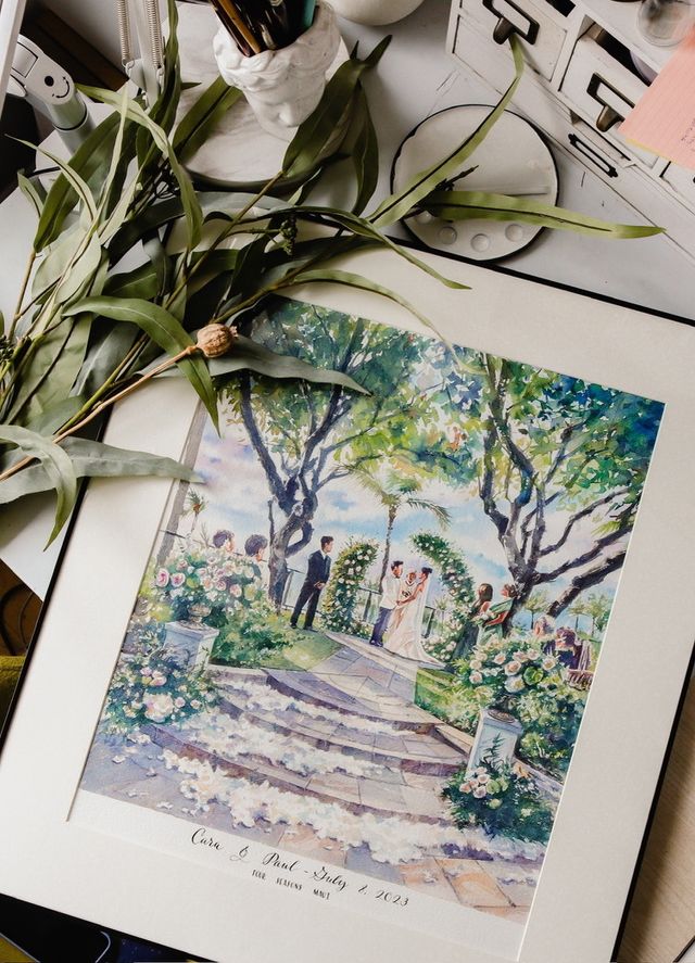 Featured photo from Live and Studio Wedding Painting
