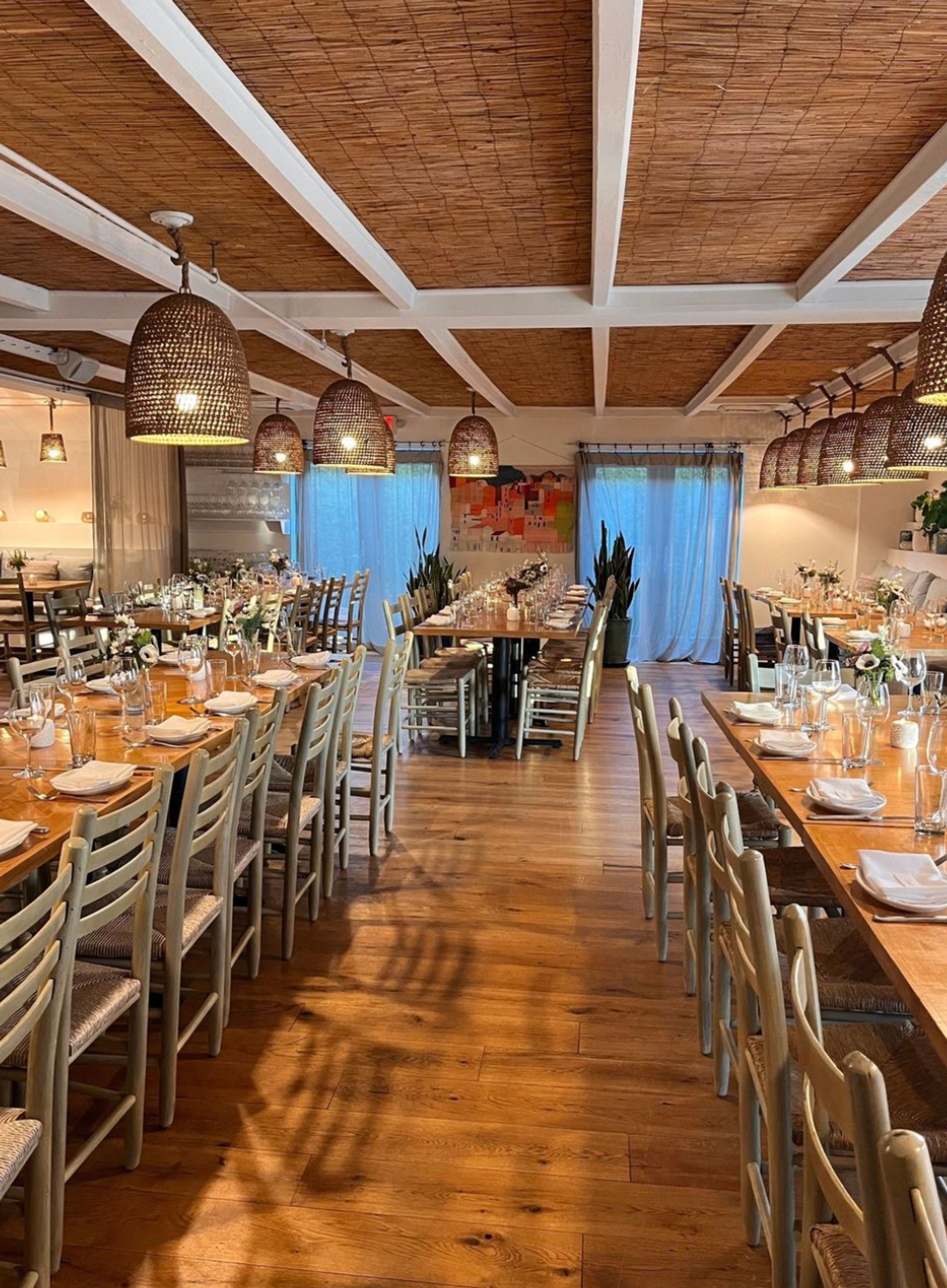 The Dining Room, an event space at Calissa