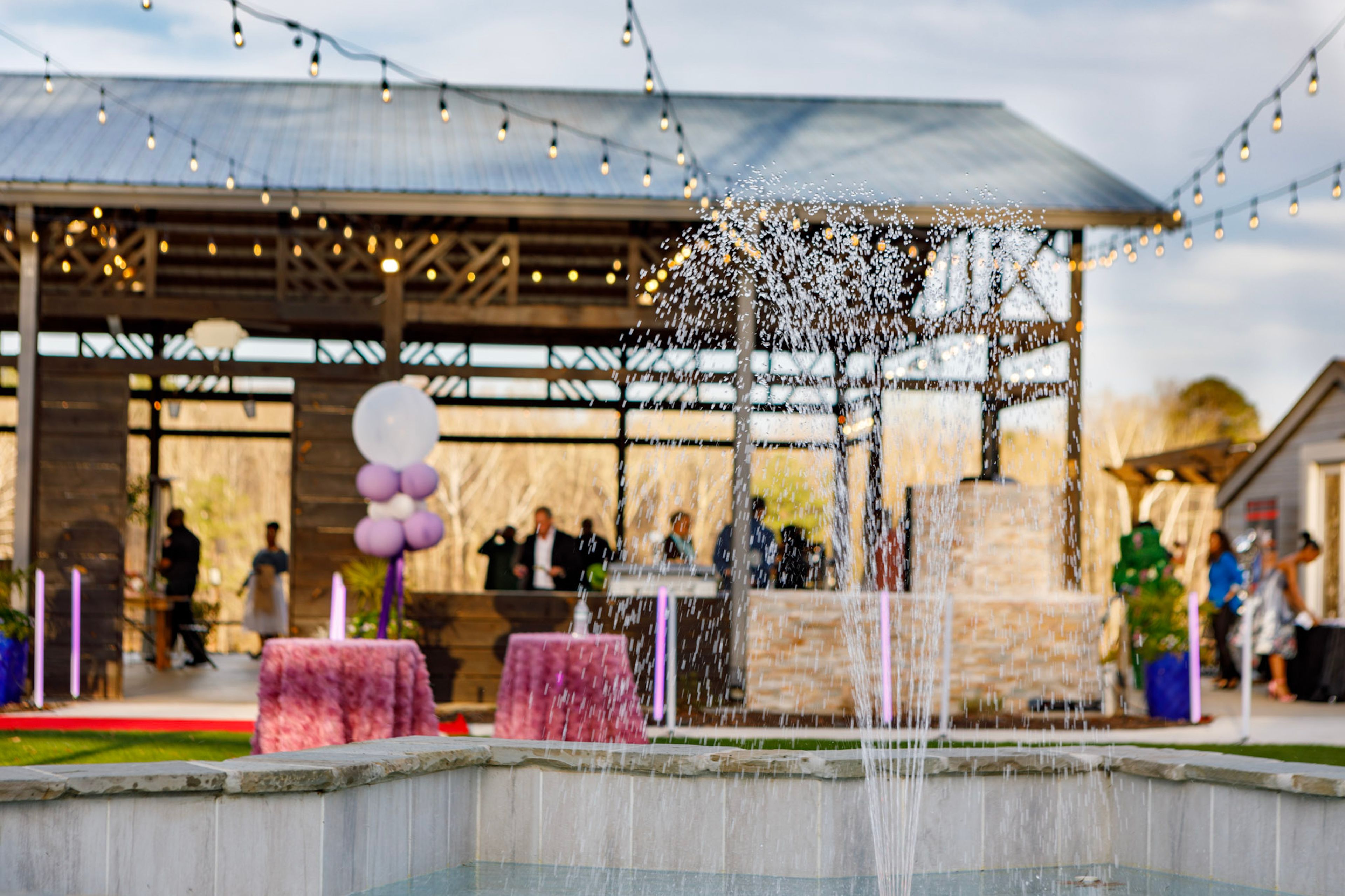 Pavilion, an event space at Enon Ranch