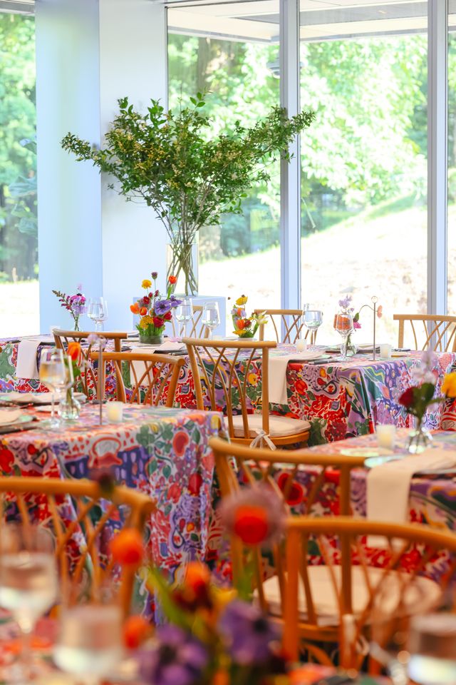 Featured photo from Colorful Dinner Reception for Gallery Opening