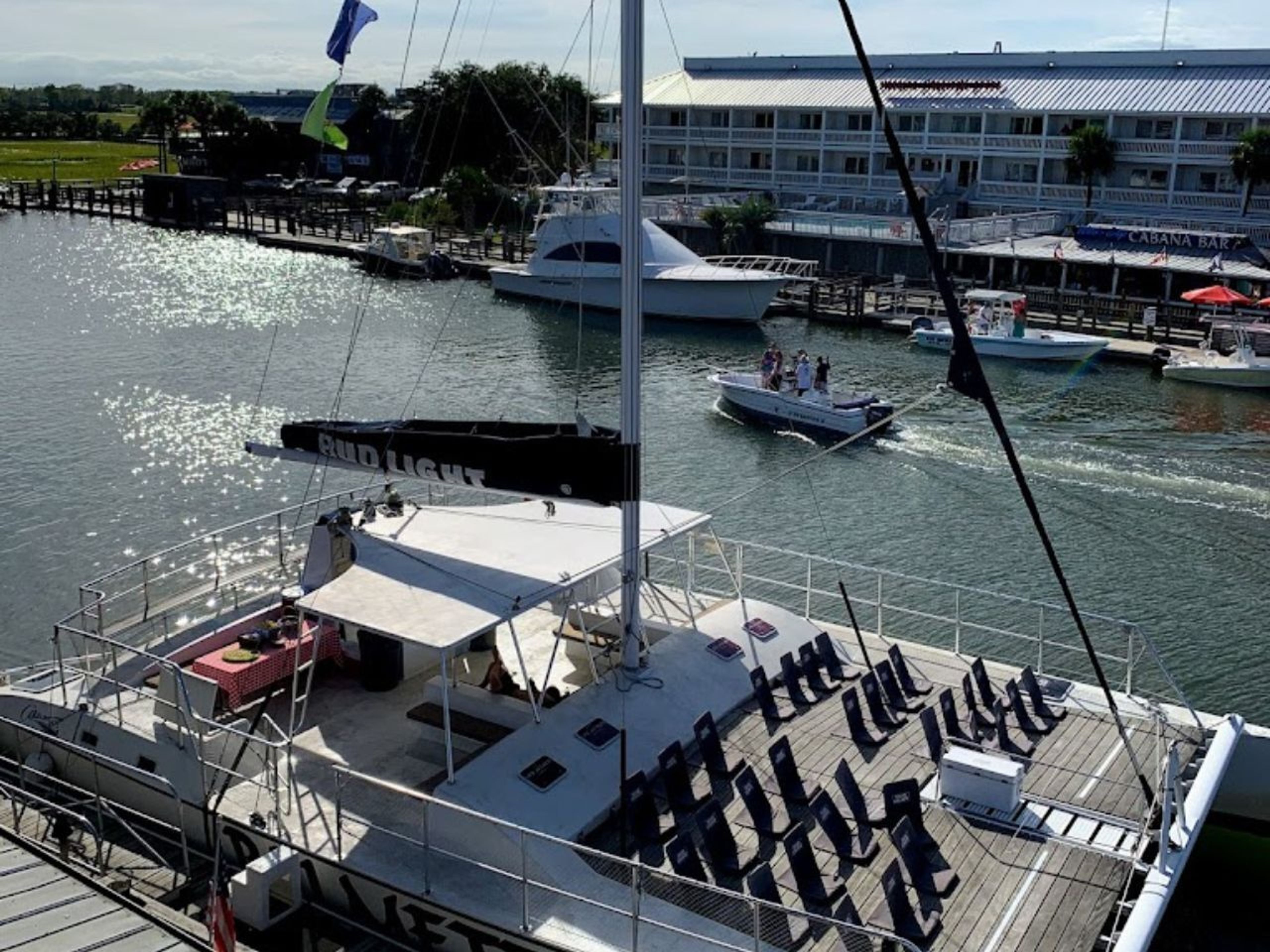 Palmetto Breeze Charters - 50ft/100 Person Catamaran, an event space at Palmetto Breeze Charters
