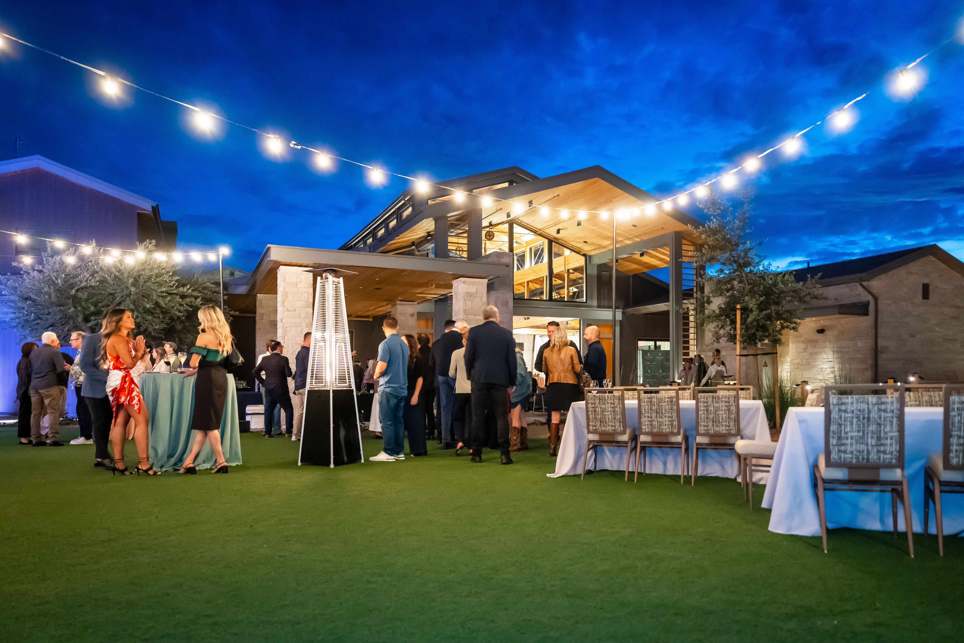 The Lawn, an event space at Appellation Healdsburg