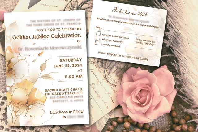 Featured photo from Jubilee Invitations