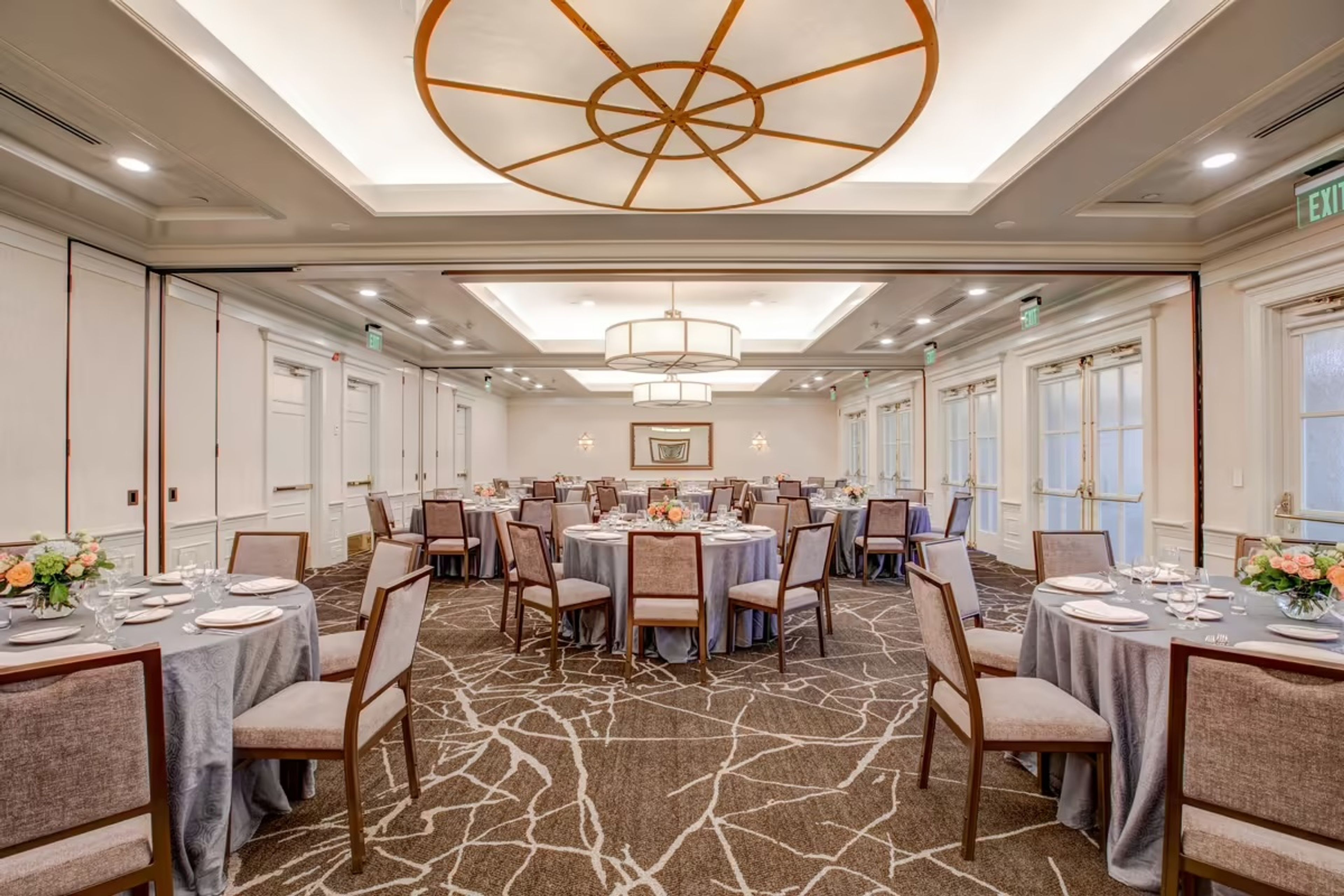 Lake Washington Ballroom, an event space at The Woodmark Hotel & Still Spa
