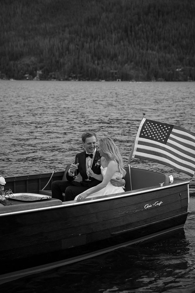 Featured photo from Elegant Mountain Lakeside Wedding
