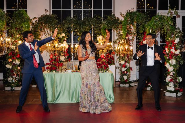 Featured photo from A South Asian Wedding Featuring Cascading Floral Installations and Sparkling Crystal Accents at The Olana