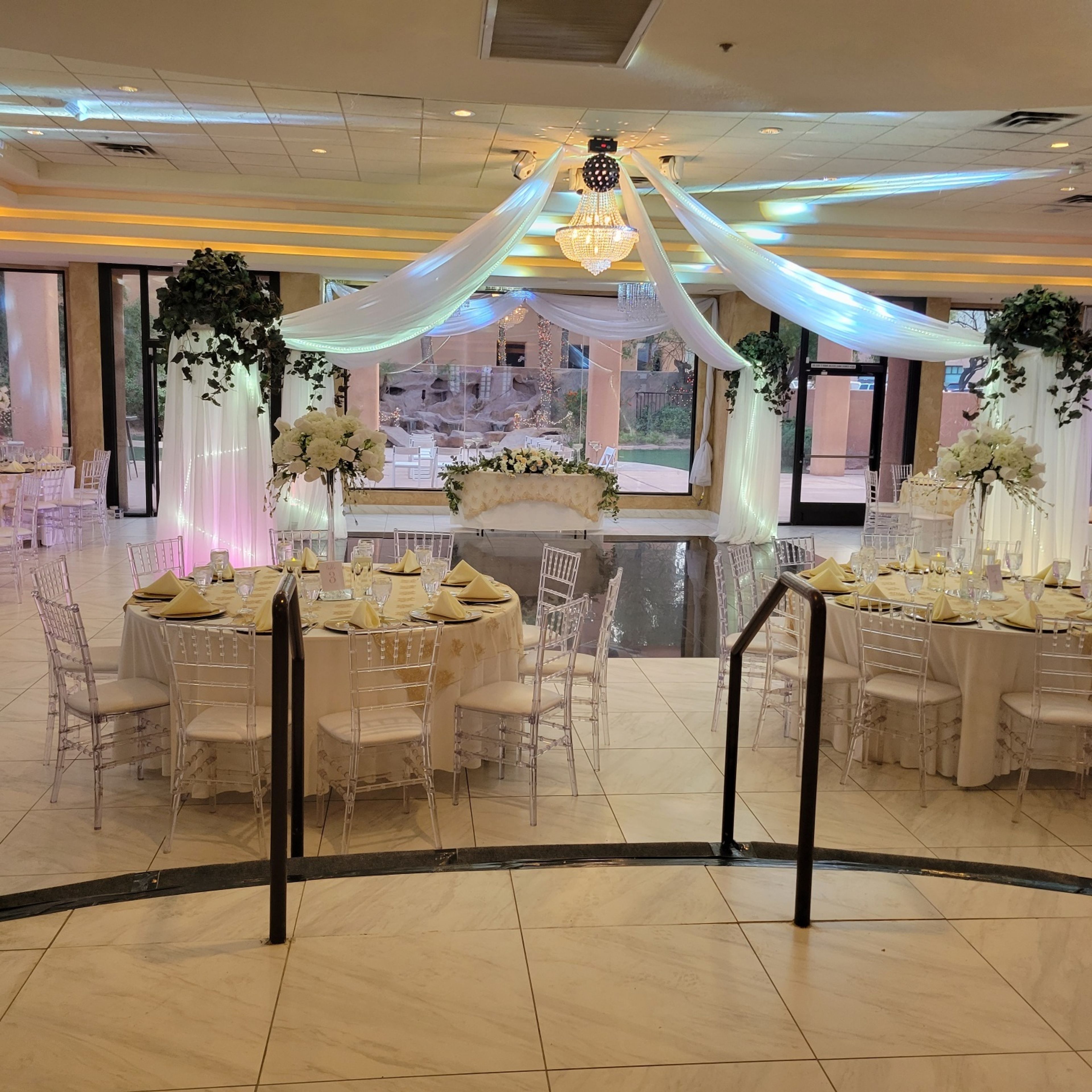 Petite Ballroom, an event space at Terrace Banquet Hall