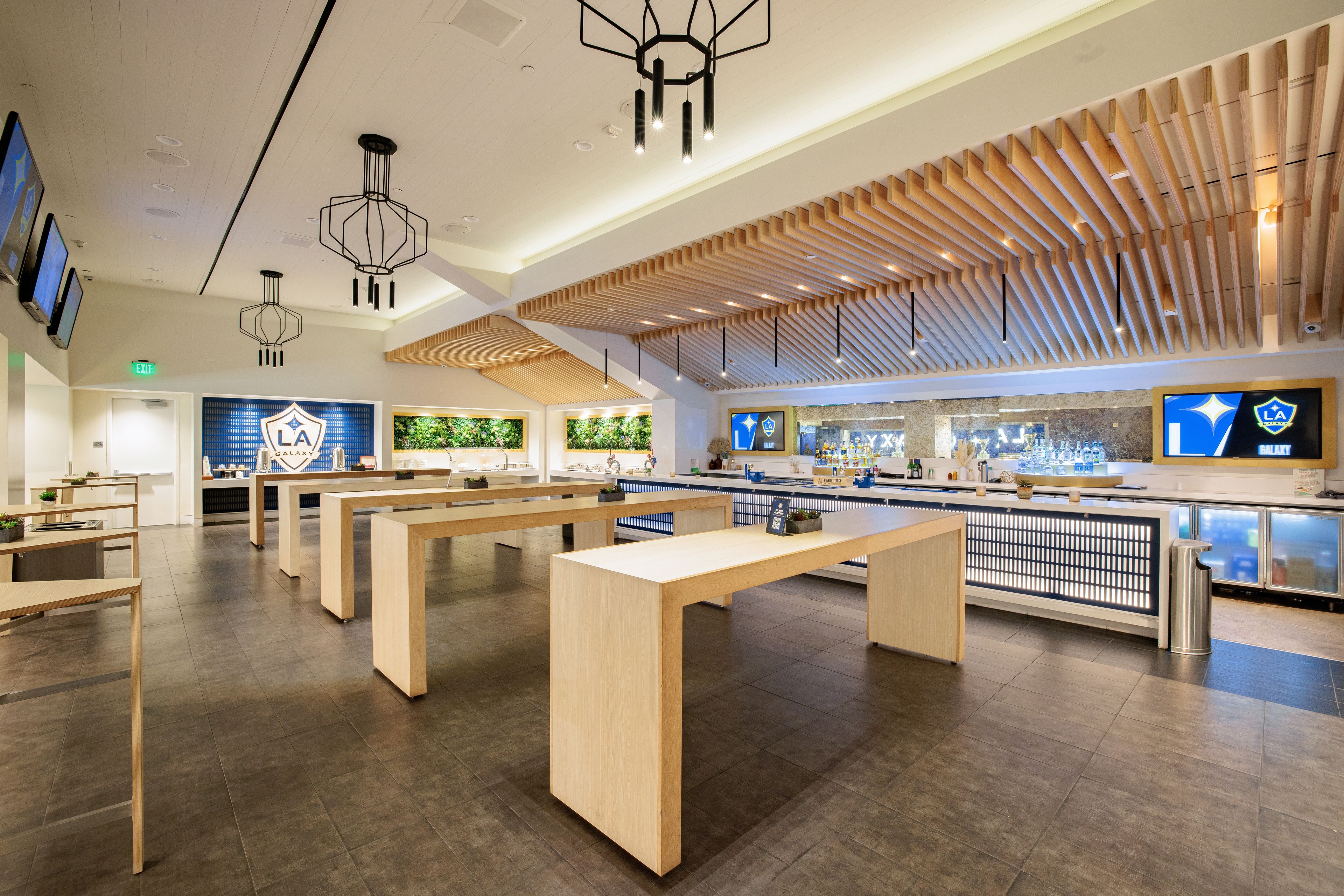 Champions Lounge, an event space at Dignity Health Sports Park