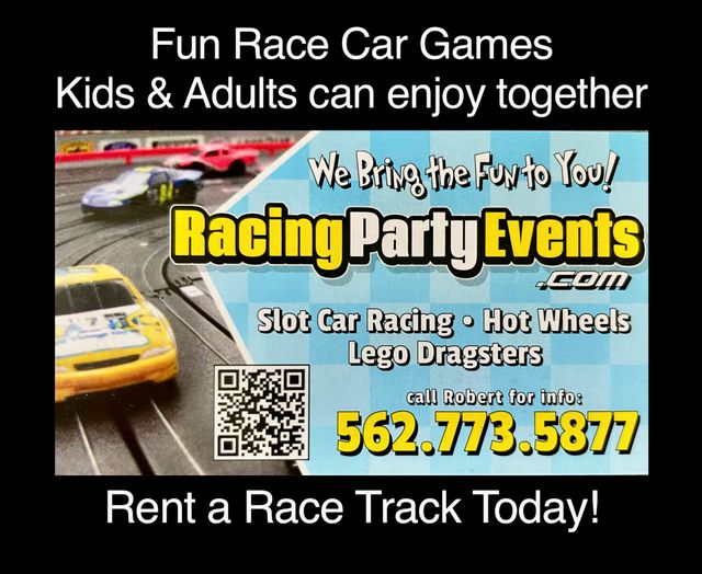 Featured photo from RacingPartyEvents.com