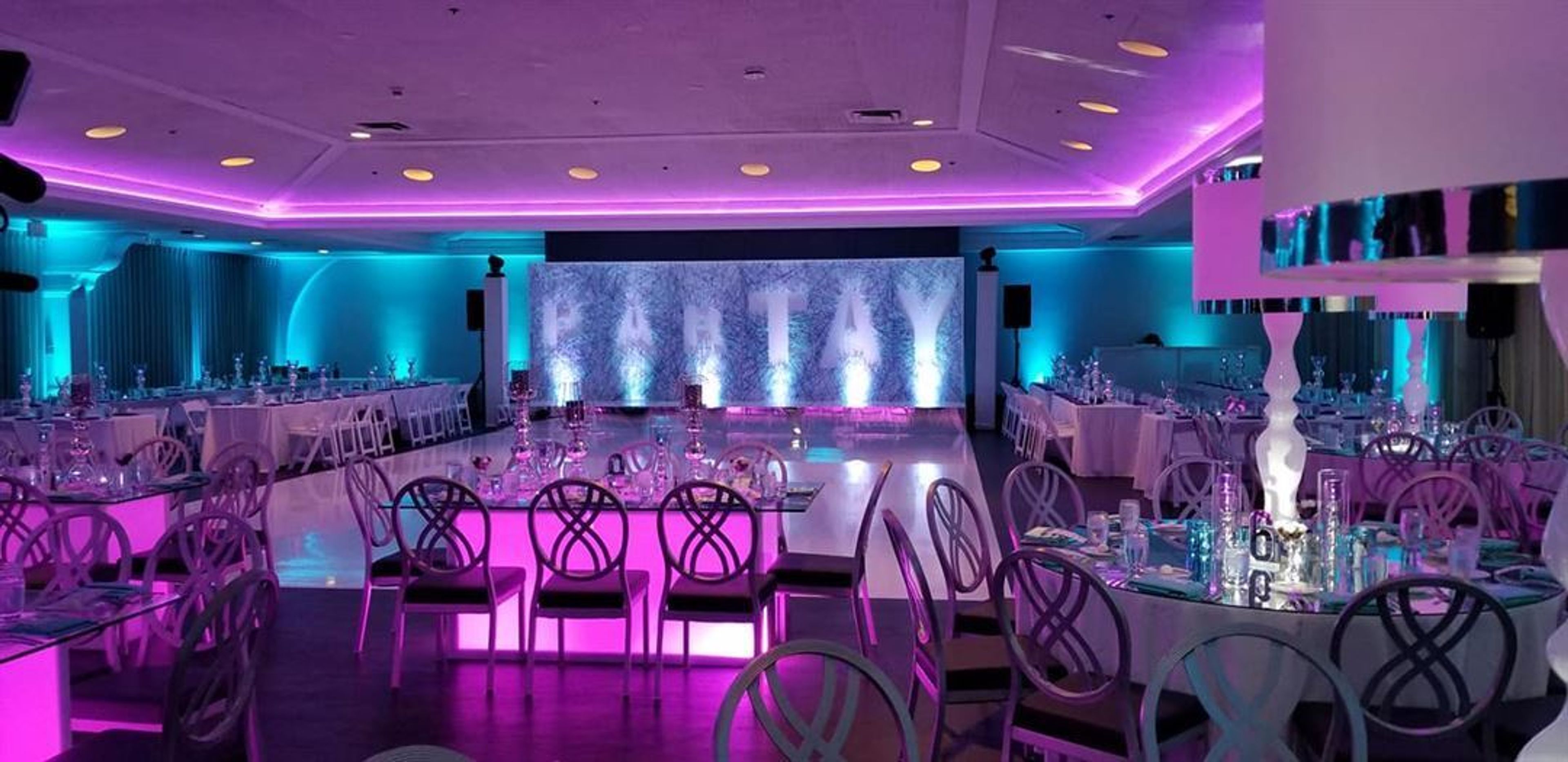The Grand Ballroom, an event space at Ravinia Green Country Club