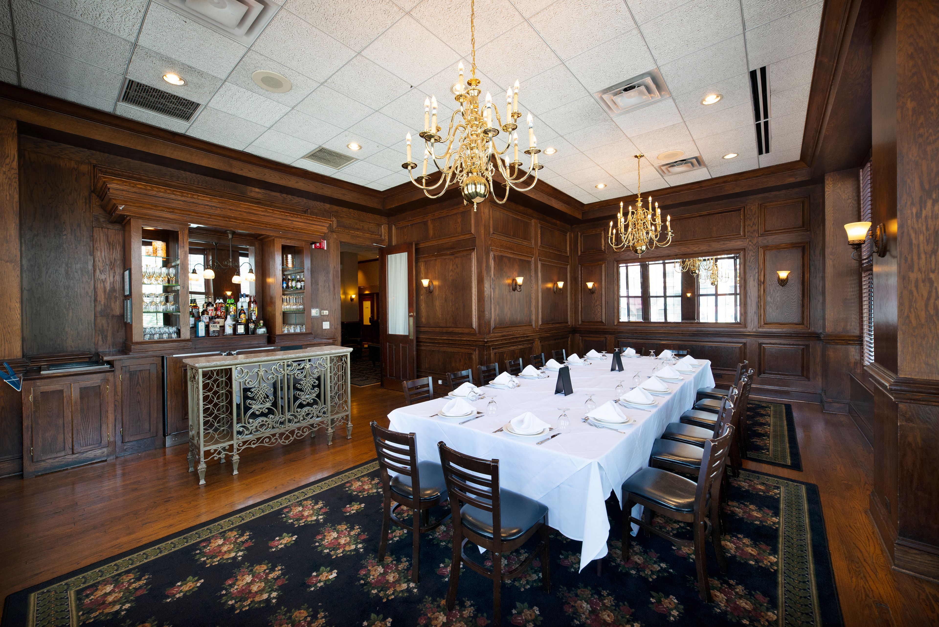 Rubesco Room, an event space at Maggiano's Downtown Chicago