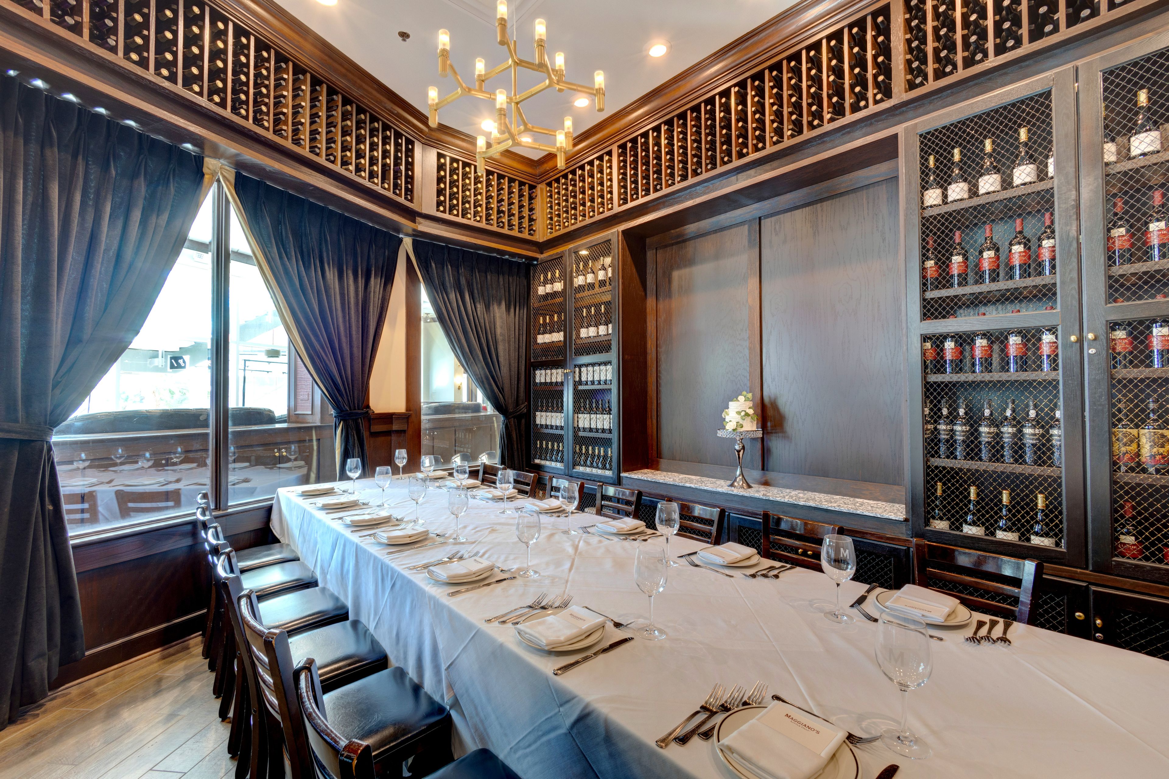 Barolo Room, an event space at Maggiano's Little Italy Las Vegas