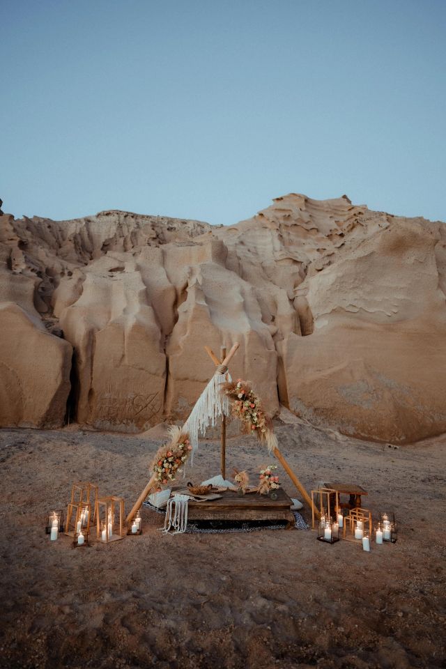 Featured photo from Josh & Danielle's stunning Santorini proposal