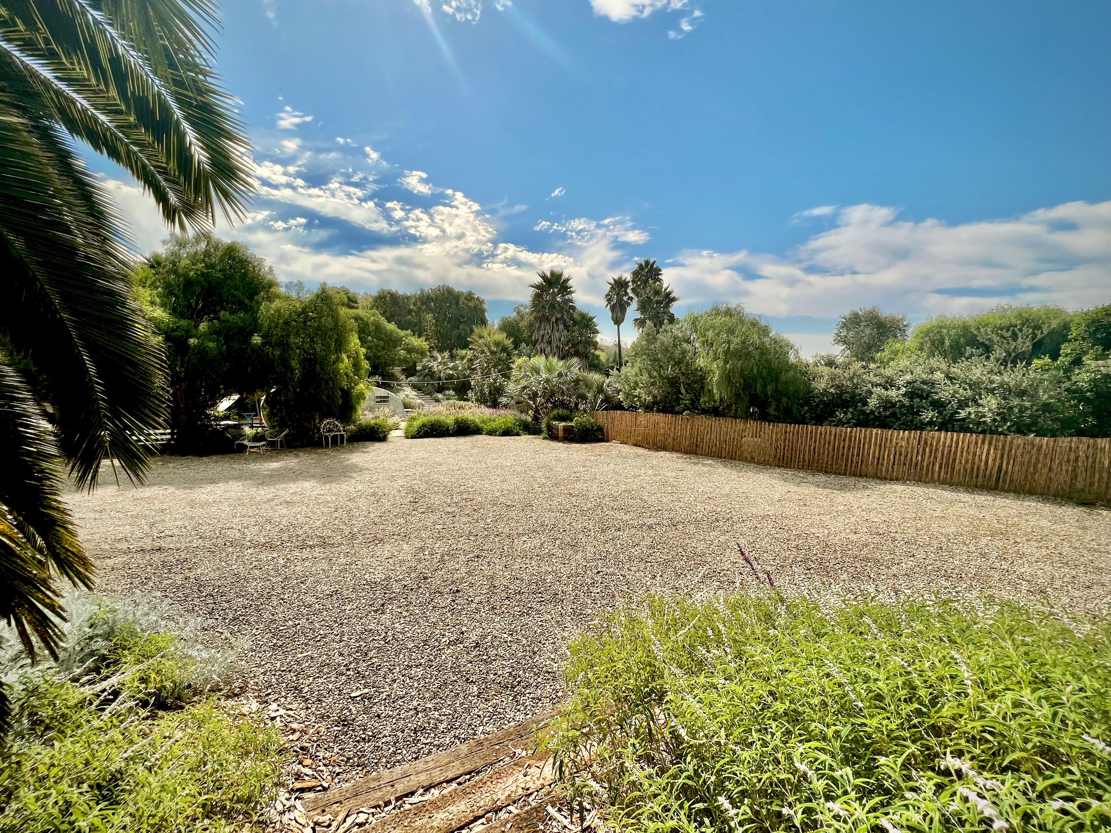 Safari Tent & Middle Lot, an event space at Malibu Modern Garden