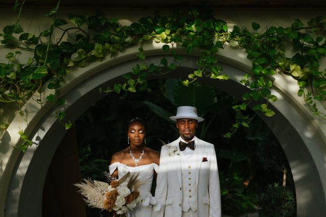 Featured photo from Boho Chic Wedding at Roger Williams Botanical Gardens