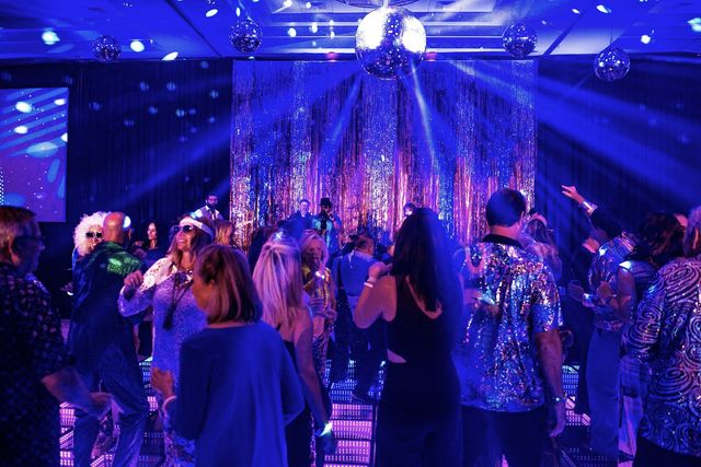 Featured photo from Step Into This Glittering Habitat Disco Gala at The Vinoy Resort & Golf Club, Autograph Collection