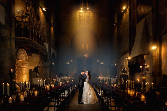 Featured photo from Indulge in This Moody and Romantic Wedding at Hammond Castle