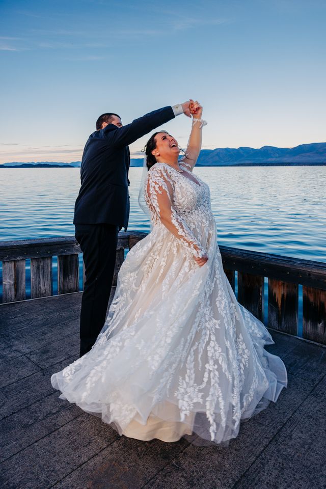 Featured photo from Gorgeous Lakeside Wedding at Kwataqnuk Resort in Polson, MT