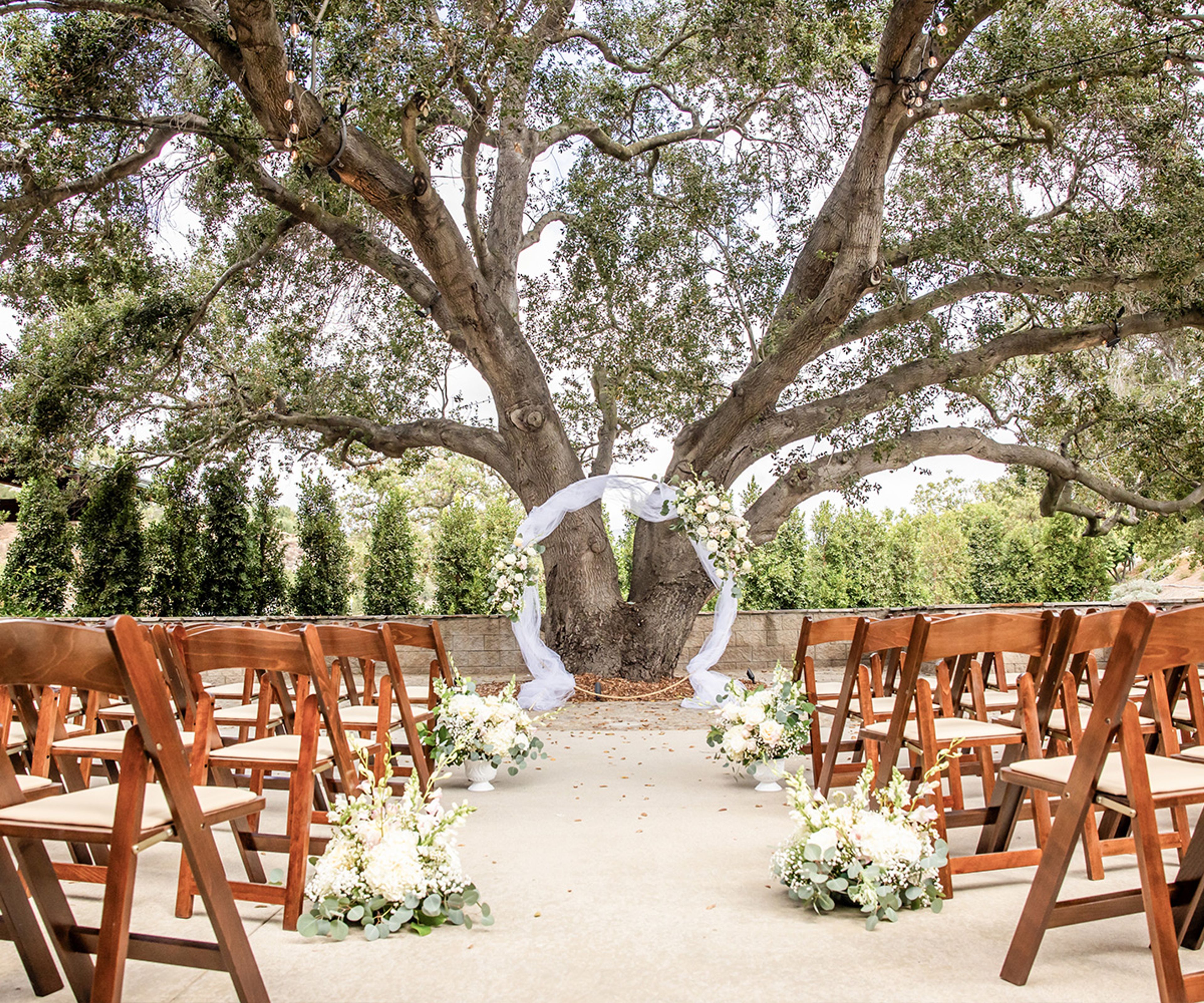 Oak Terrace, an event space at Dove Canyon by Wedgewood Weddings