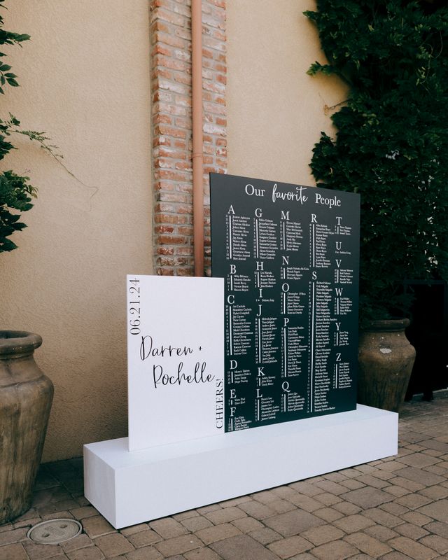 Featured photo from SEATING CHARTS