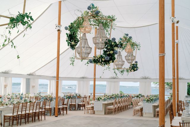 Featured photo from Coastal Chic Tented Wedding In Maine