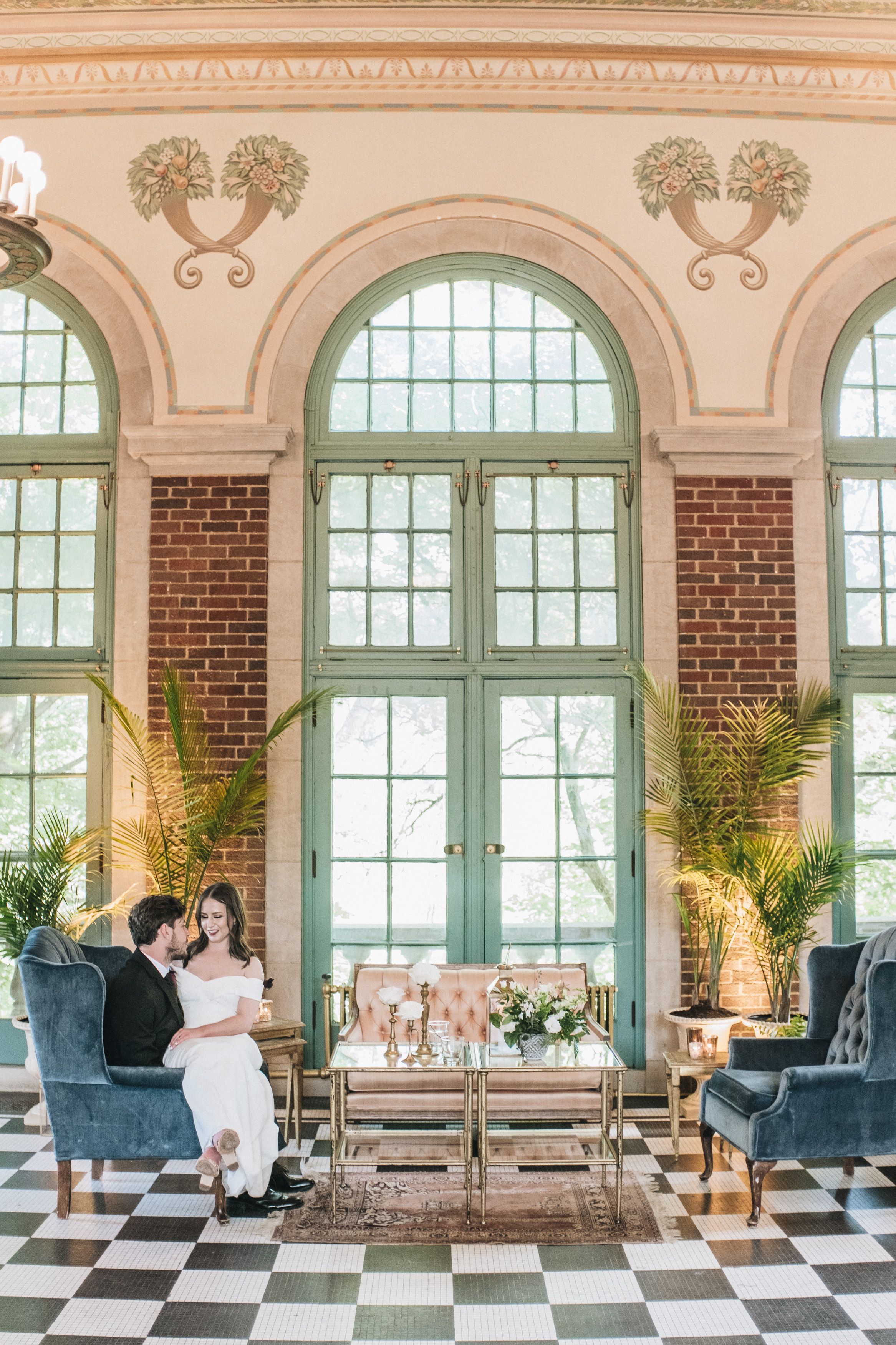 Witness the Magical Atmosphere of This Wedding at Columbus Park Refectory |  Atmosphere Events Group | PartySlate, image size:2333x3500