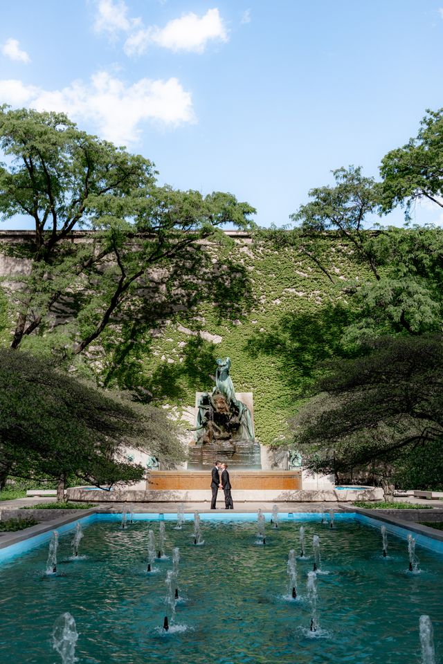 Featured photo from Alex & Carlton’s Art Institute of Chicago Wedding