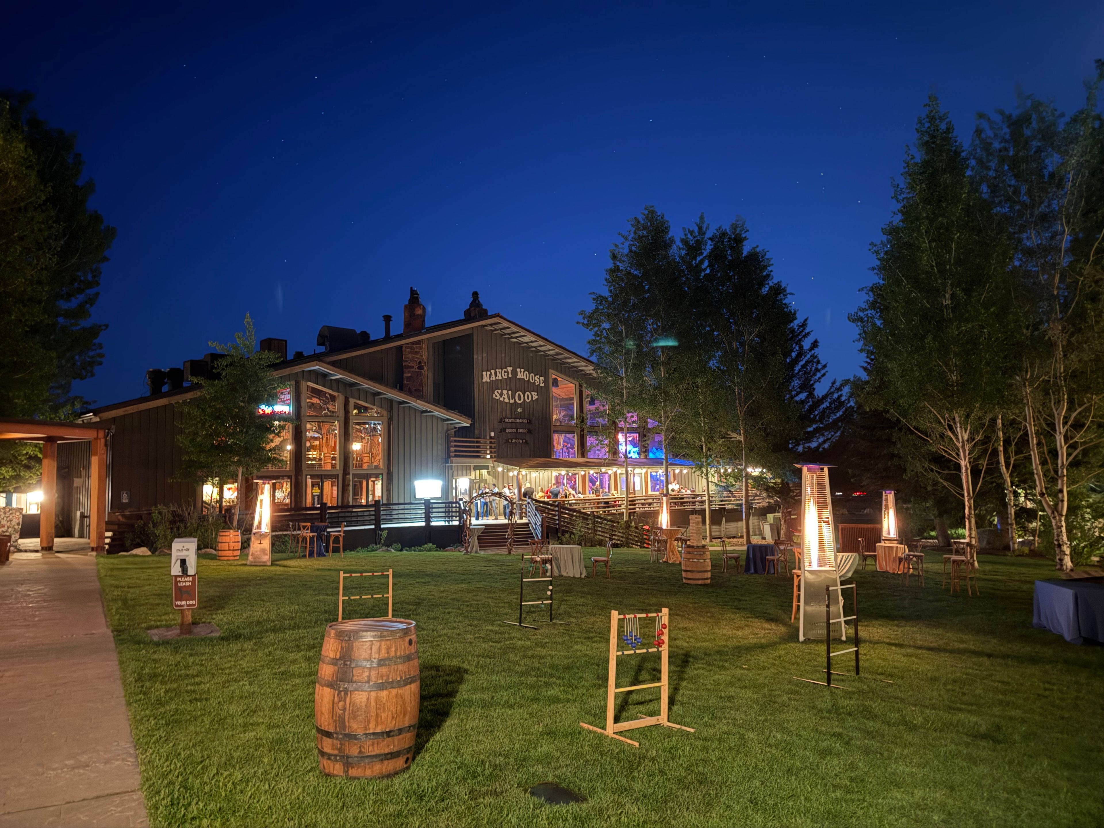 Outdoor Lawn, an event space at Mangy Moose