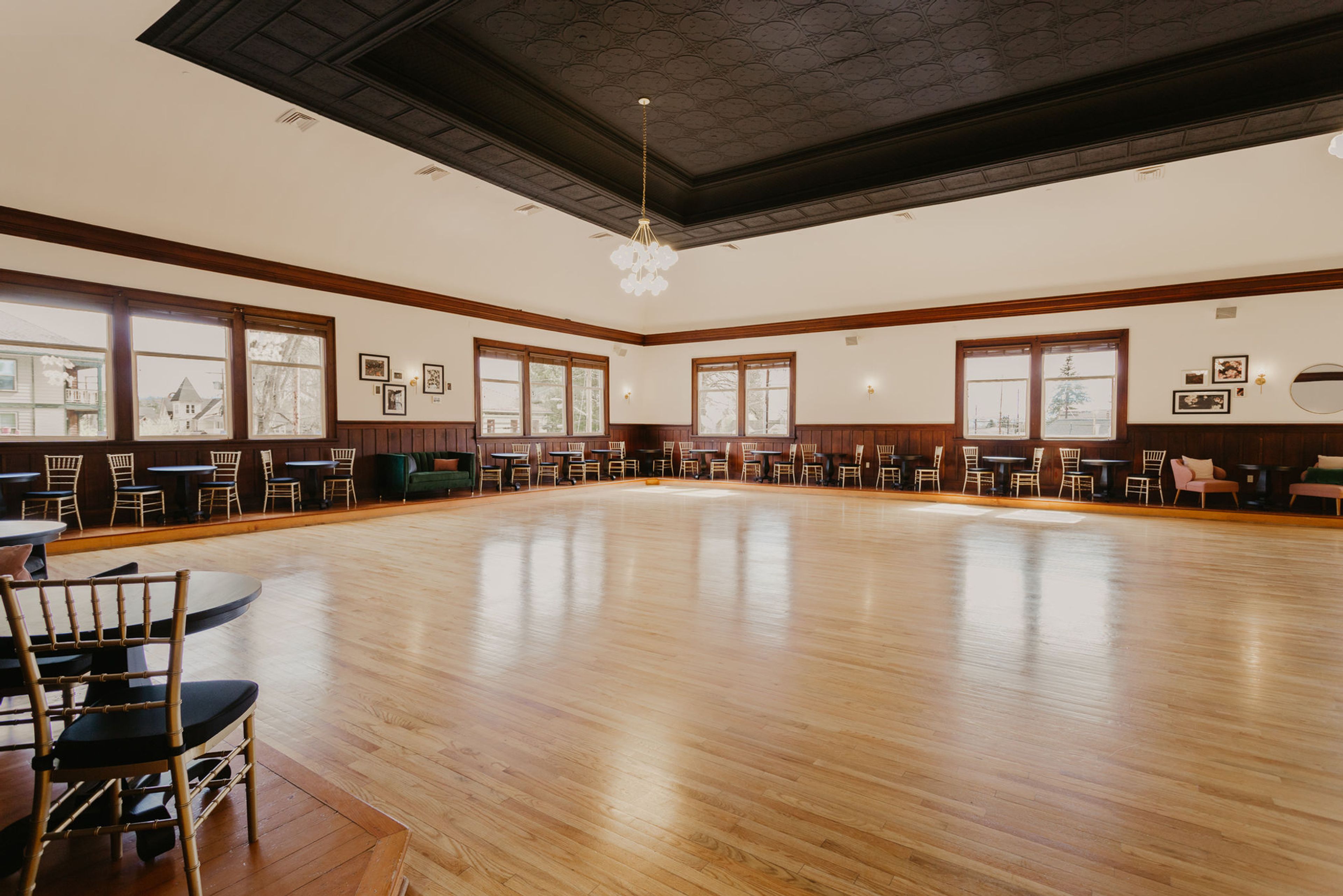 The Feather Ballroom, an event space at Feather Ballroom