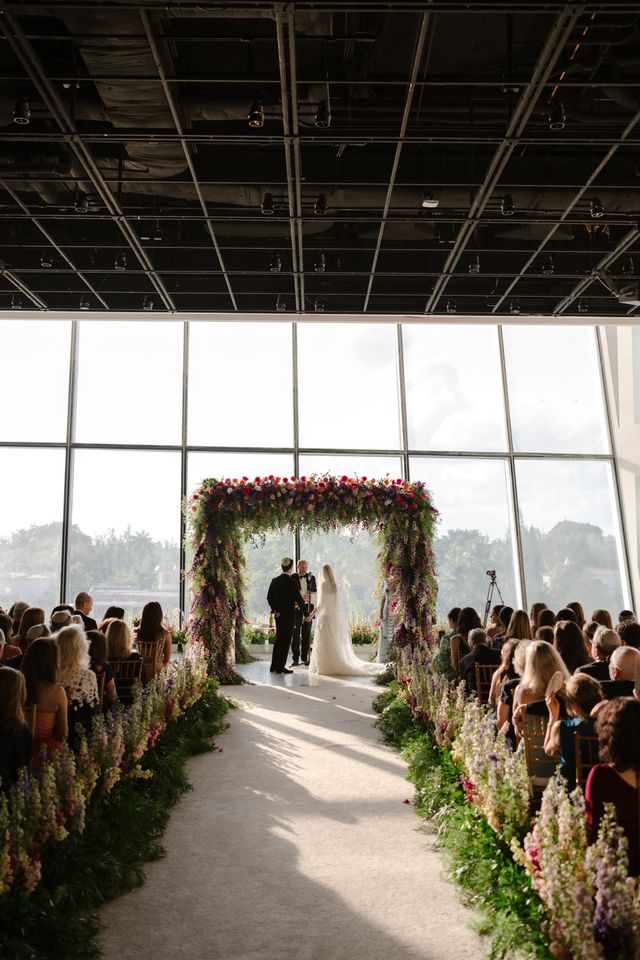 Featured photo from Whimsical Garden Wedding Ceremony at The Faena