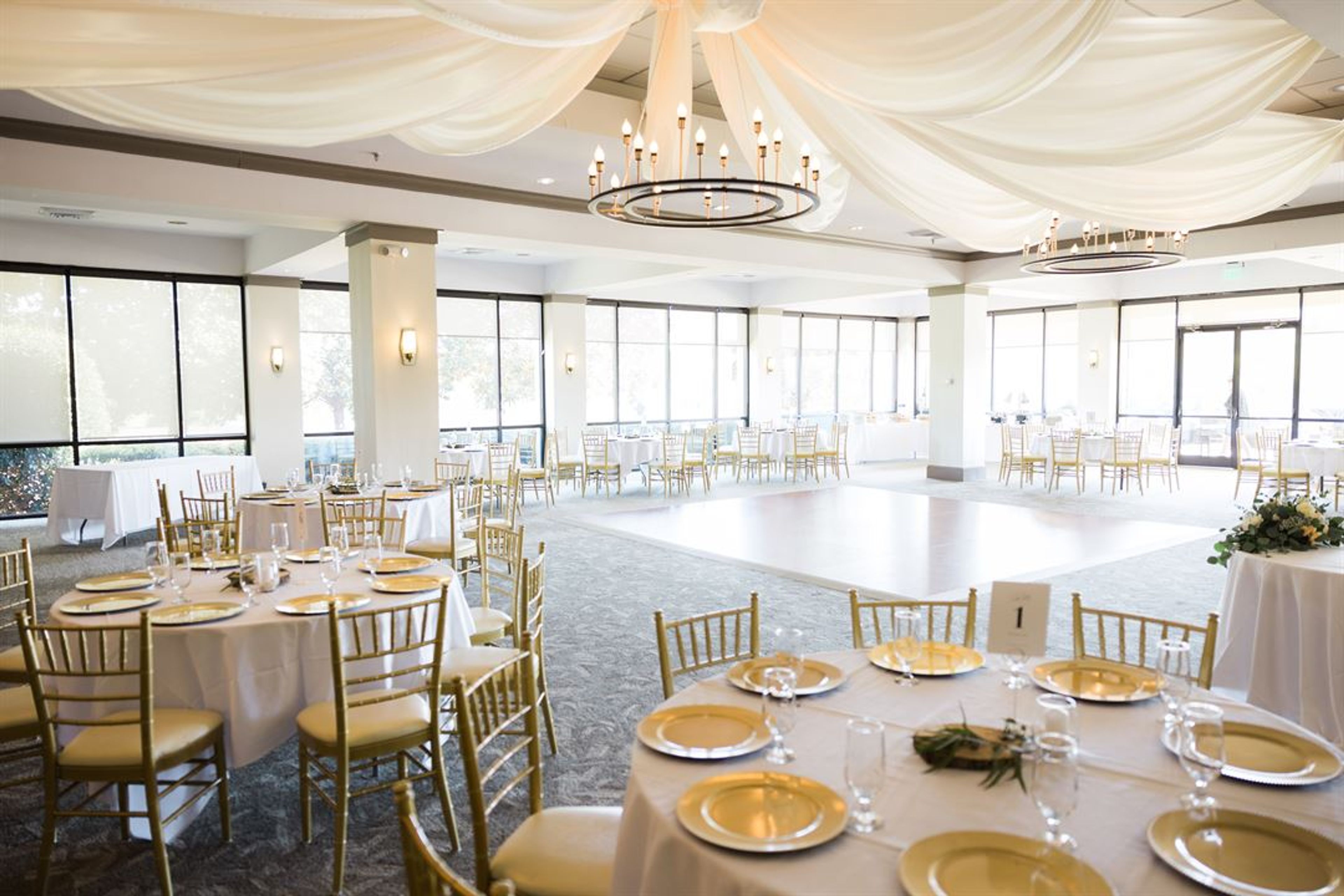 Ballroom, an event space at TPC Piper Glen
