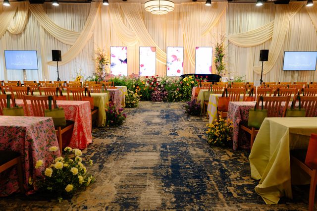 Featured photo from Experience This Floral-Filled Corporate Event with Runway-Style Seating at Union League Liberty Hill