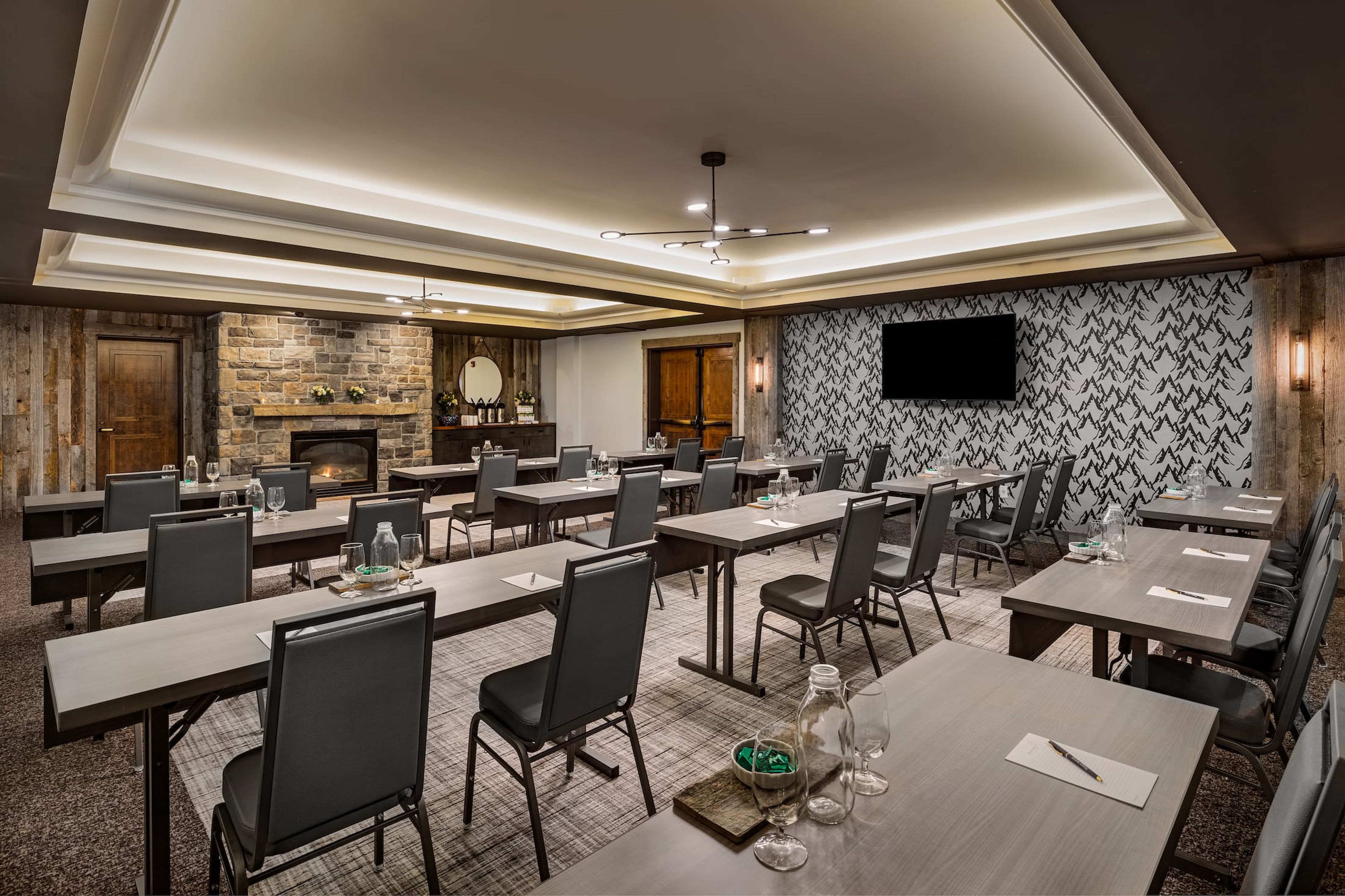 Teton Room, an event space at Teton Mountain Lodge