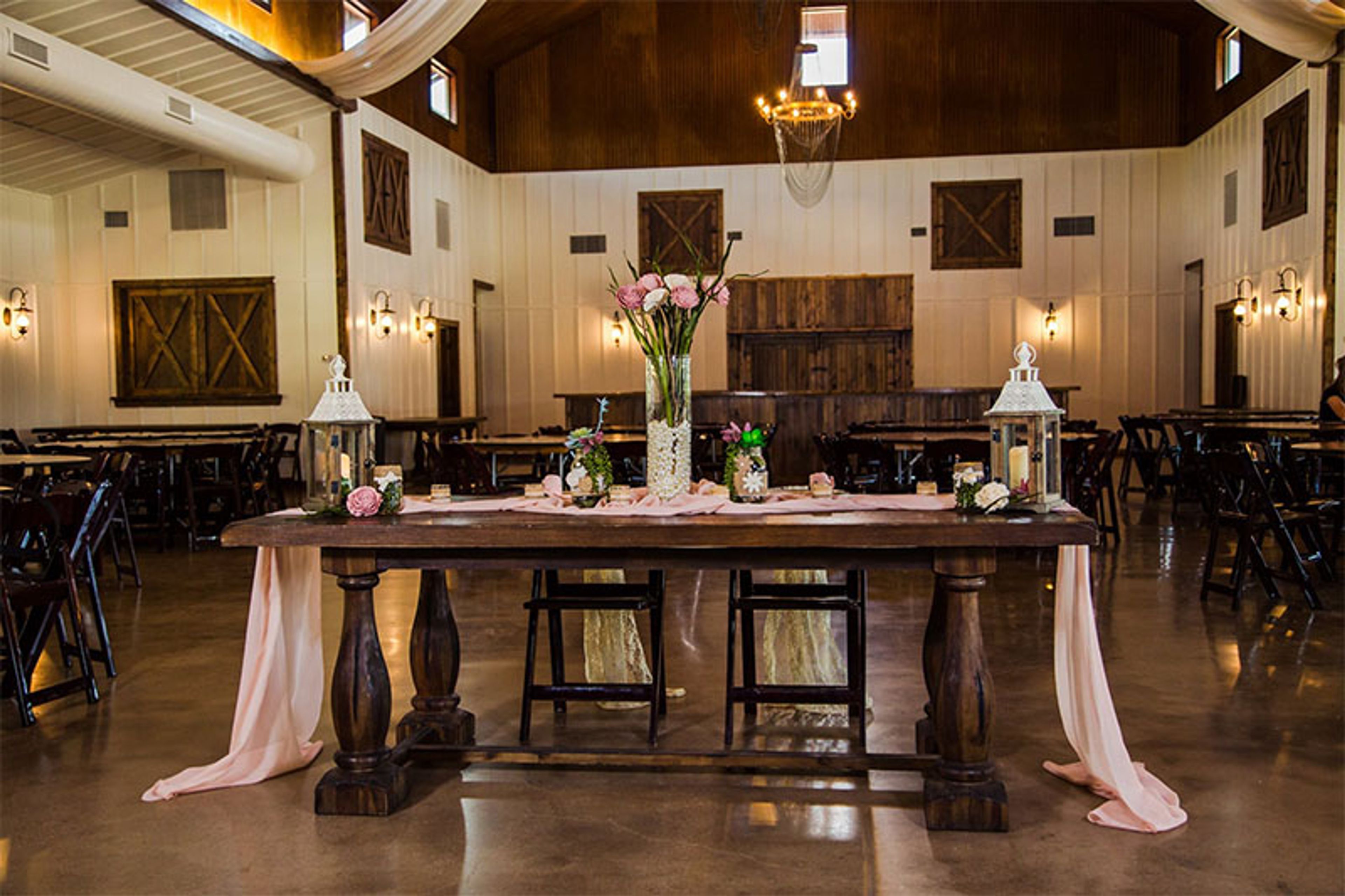 The Ballroom, an event space at Western Sky Wedding & Event Venue