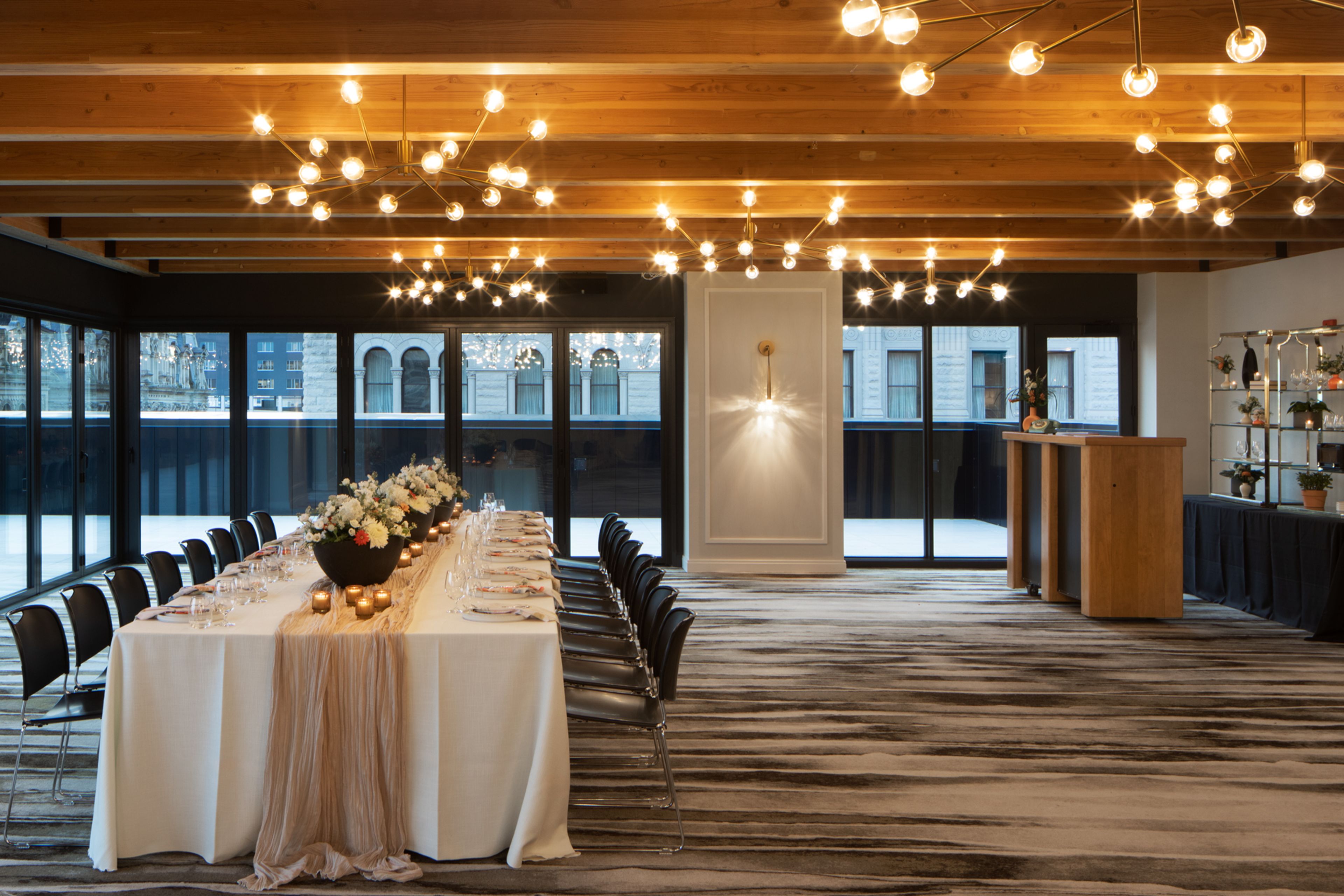 The Lookout, an event space at Kinn Guesthouse Milwaukee