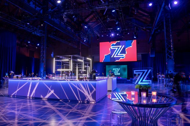 Featured photo from Indulge in This Boston Bar Mitzvah with Immersive Culinary Stations and Glow-Lit Desserts