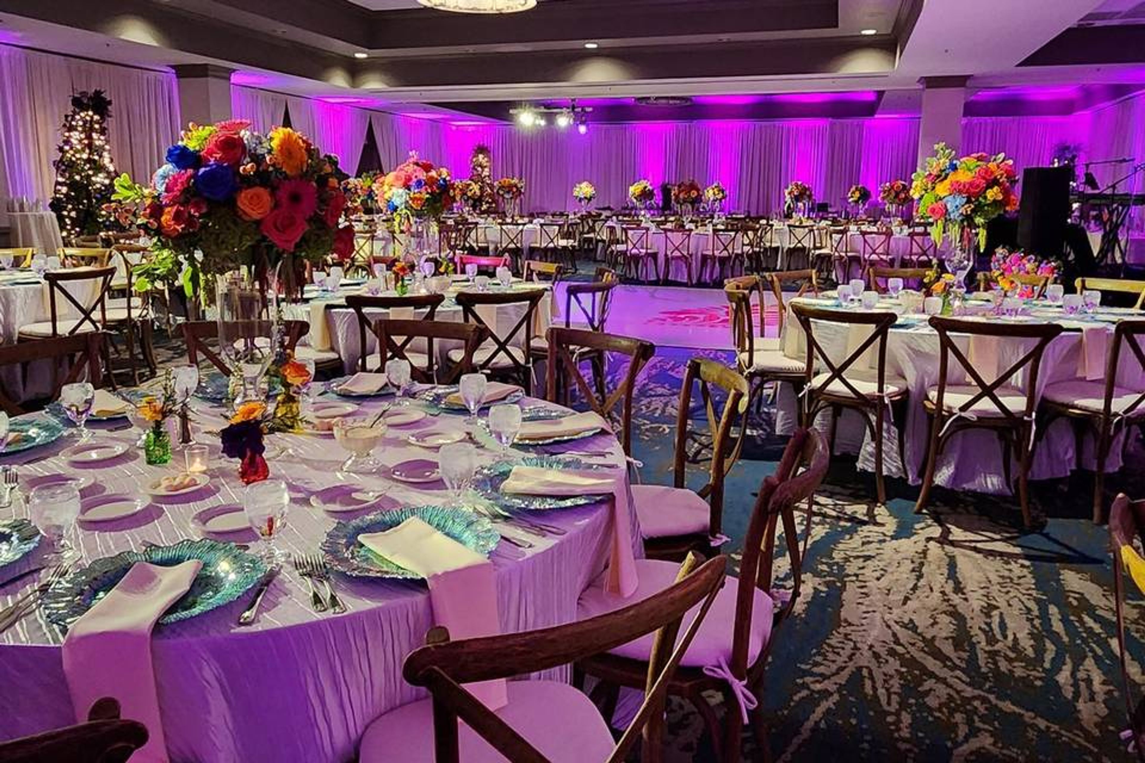 Citrus Grove Ballroom, an event space at Embassy Suites Hilton Brea
