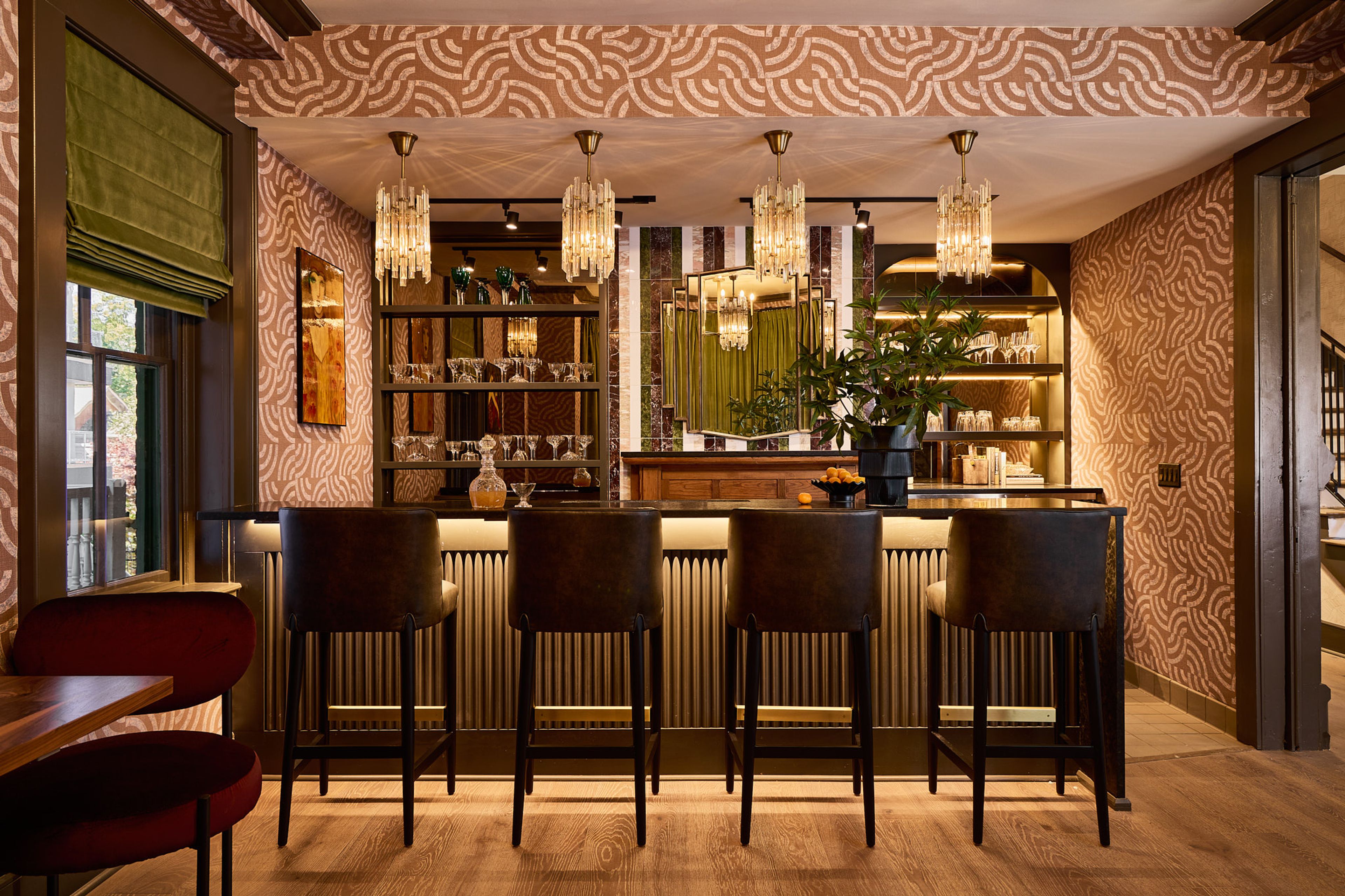 Wine + Roses Parlour Bar, an event space at Zelda Dearest