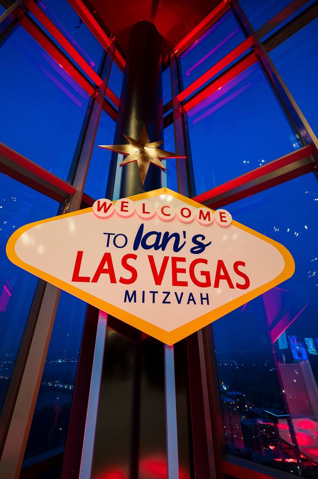 Featured photo from Inside The Ultimate Vegas-Themed Bar Mitzvah at The View of DC