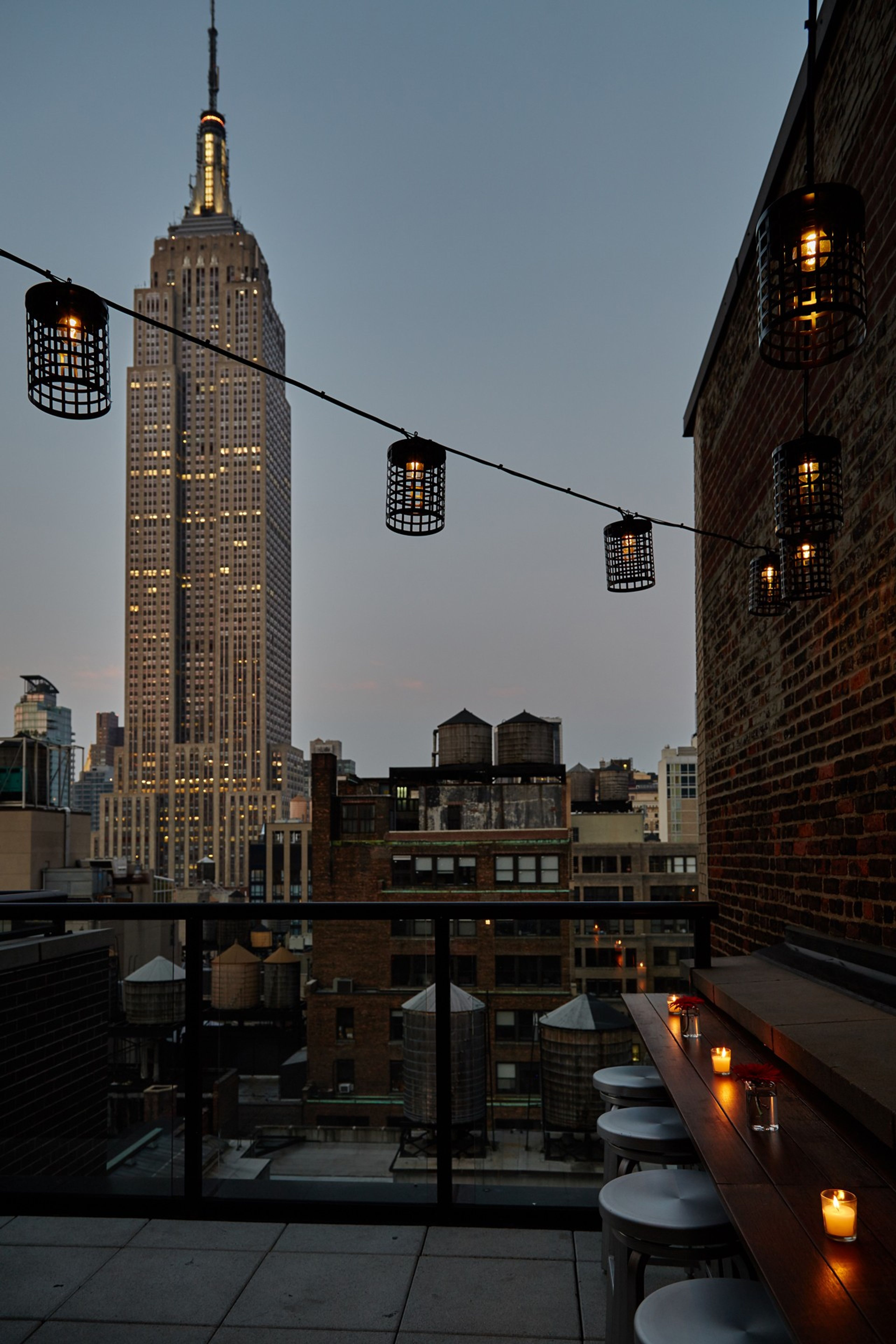 Spyglass Rooftop, an event space at Archer Hotel New York