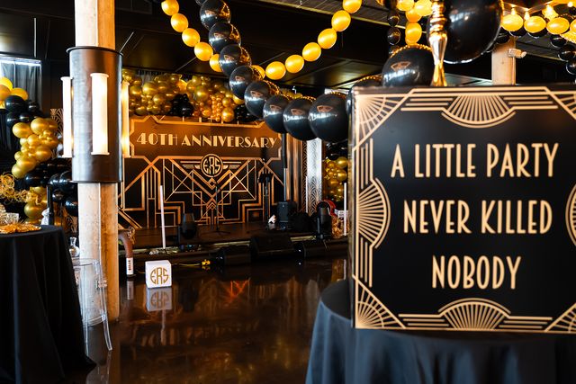 Featured photo from ERS High End Casino Great Gatsby Themed 40th Anniversary