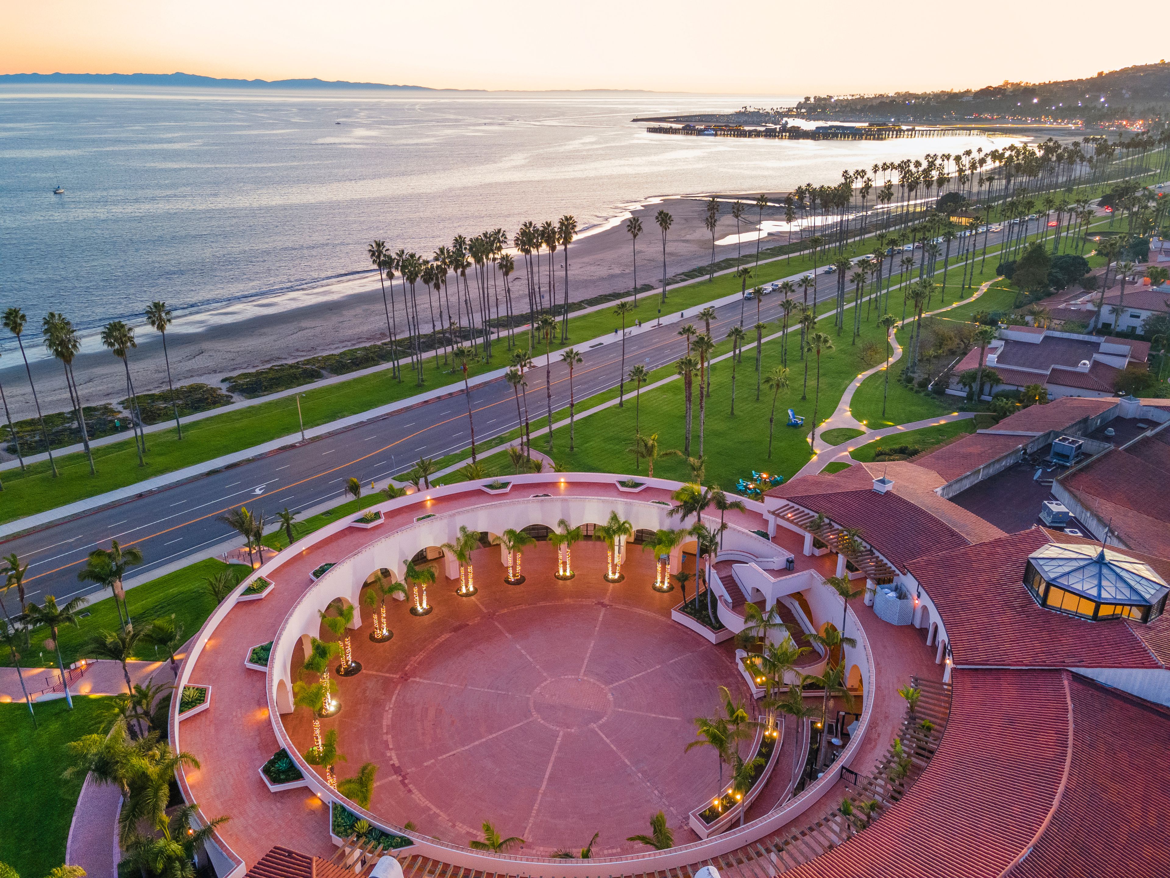 Plaza del Sol, an event space at Hilton Santa Barbara Beachfront Resort