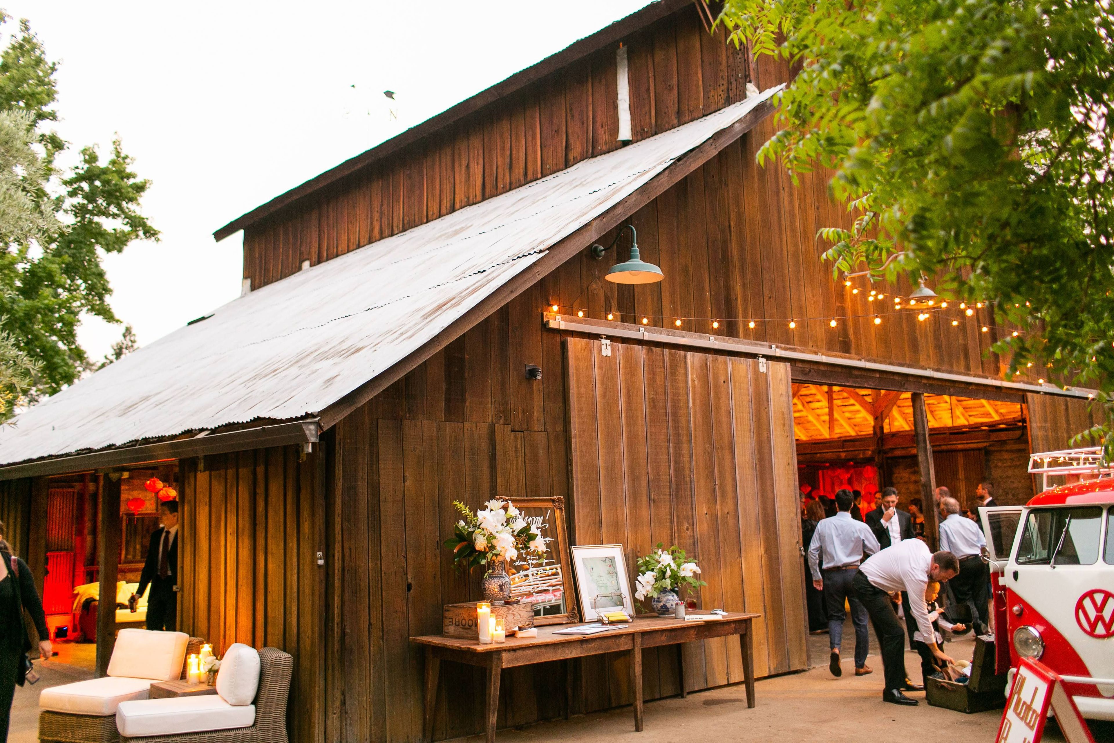 Barn, an event space at Ru's Farm