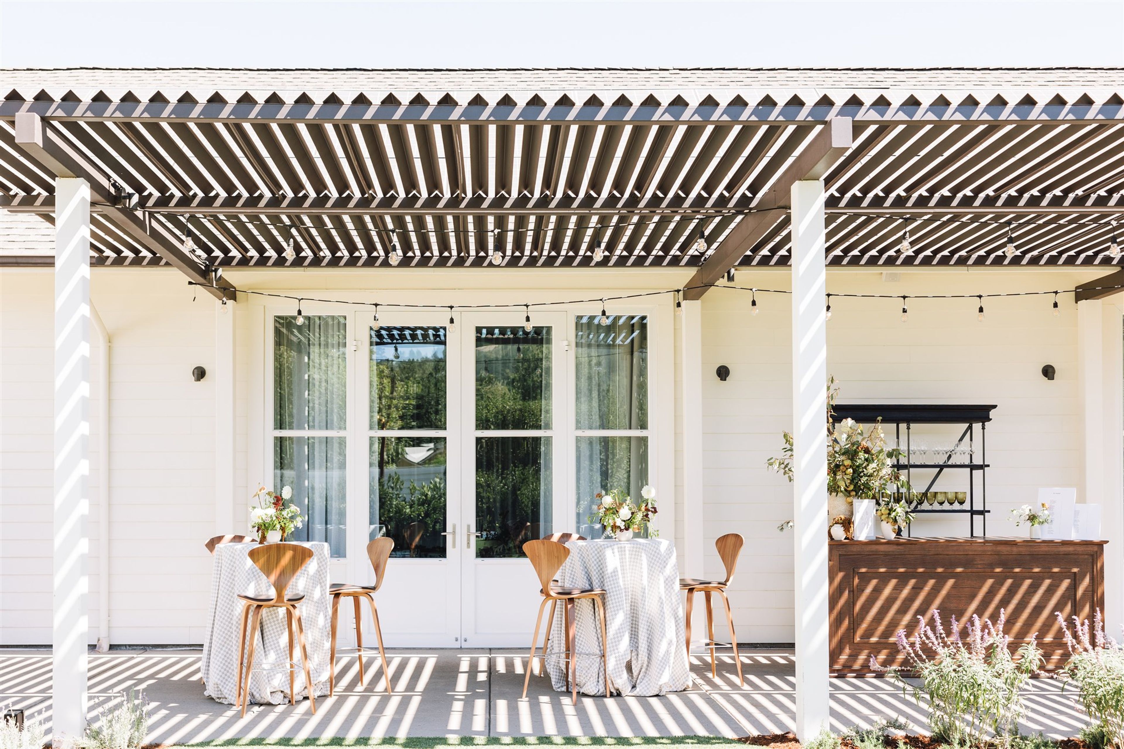 Aurora, an event space at Solage, Auberge Collection